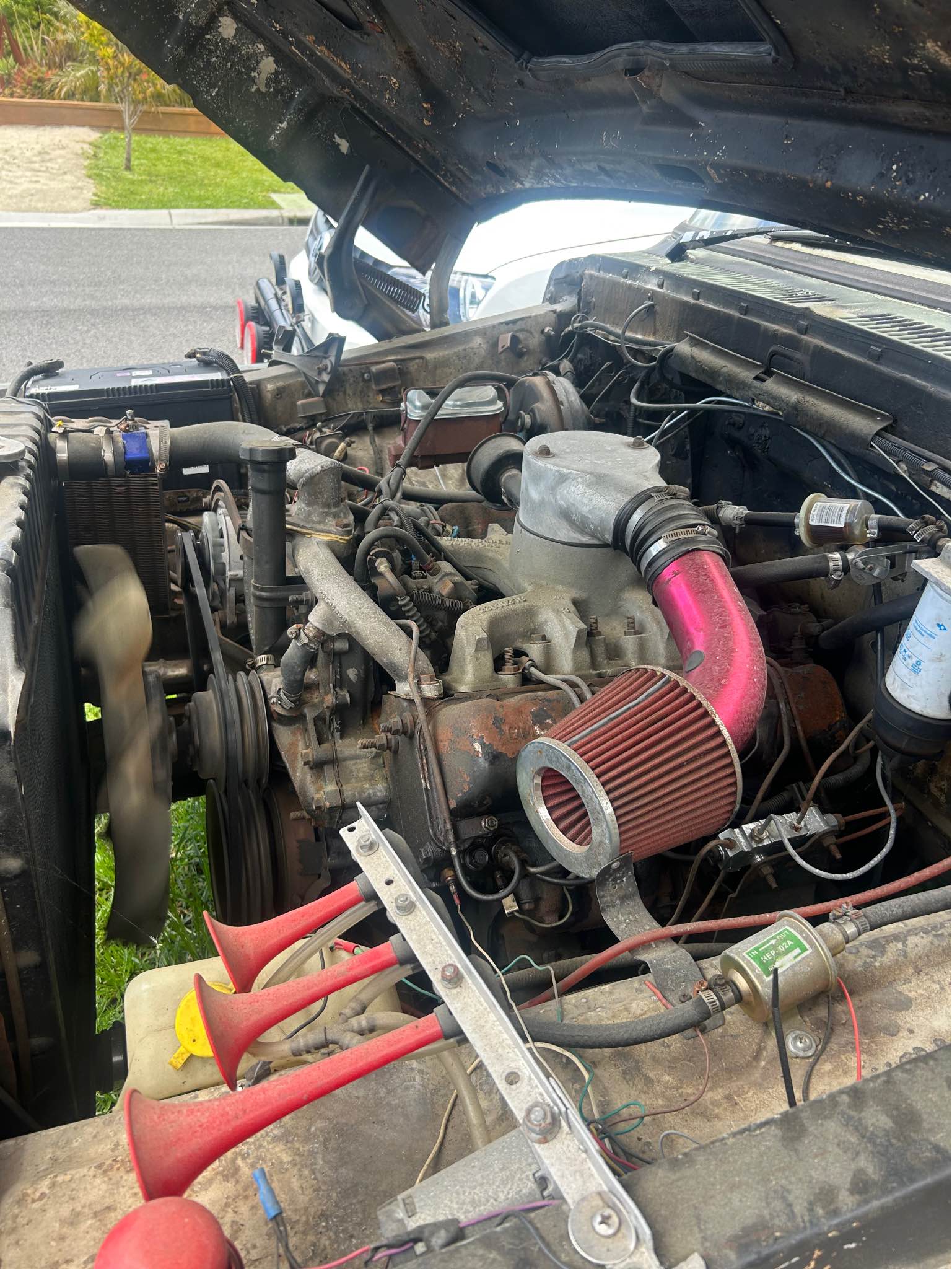 6.5 ltr V8 Chev Diesel and T400 trans with 128 ltr tank and pump the ...