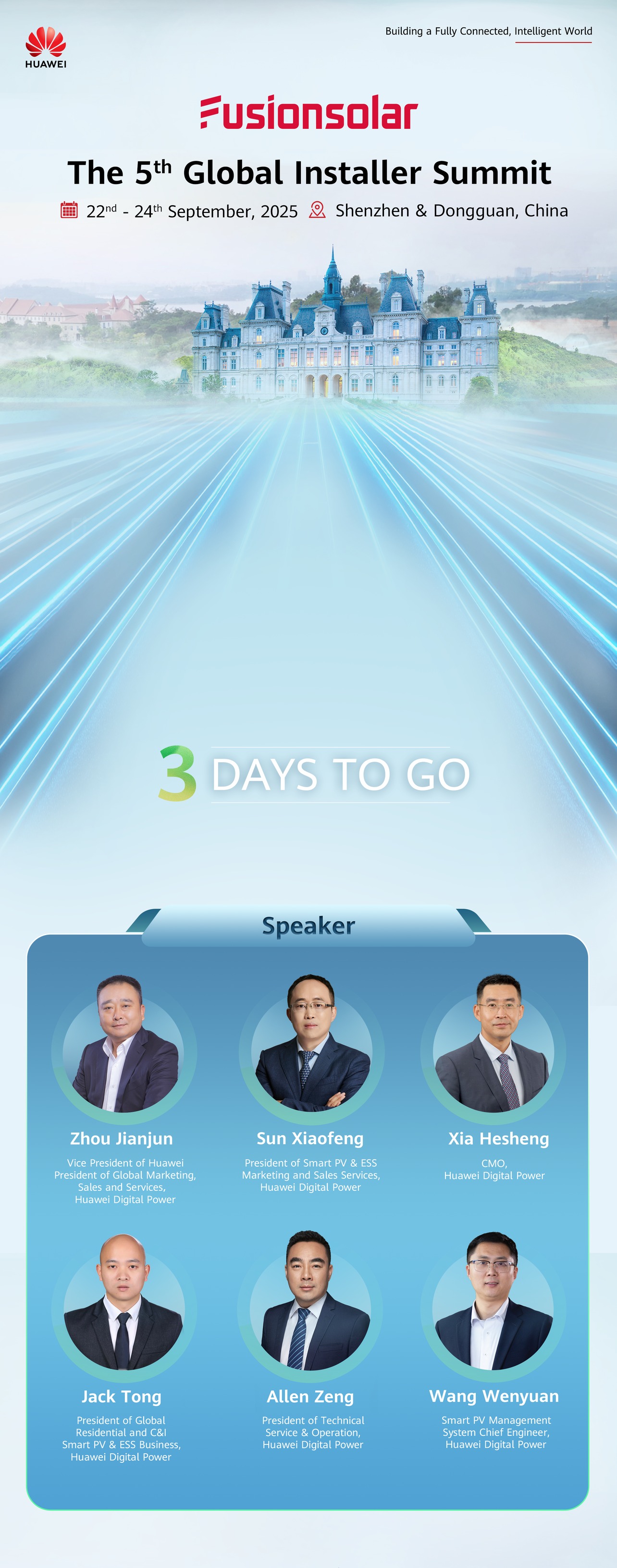 3 days to go! The 5th Global... - Huawei Digital Power | Facebook