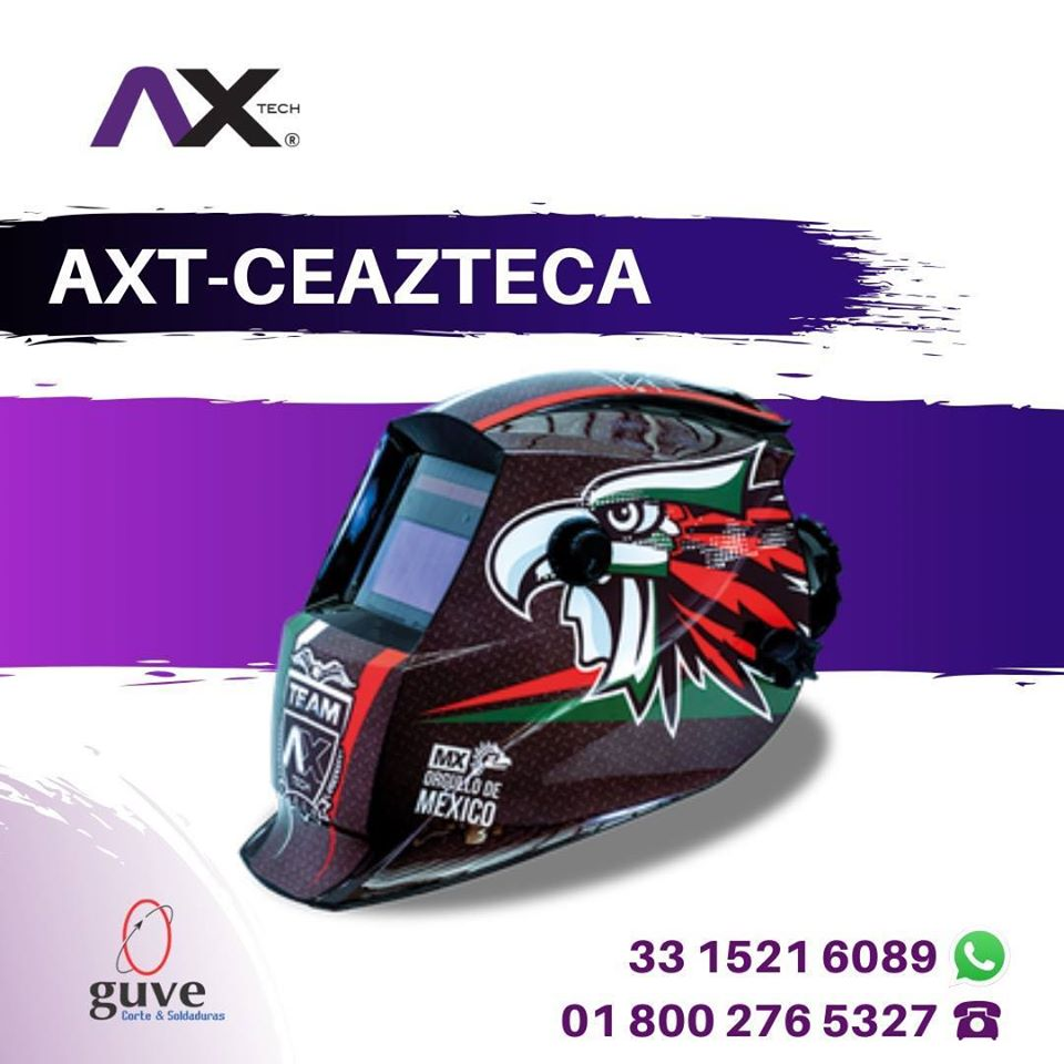 Conoce las caretas #Axtech ‼️... - Soldadoras Axtech