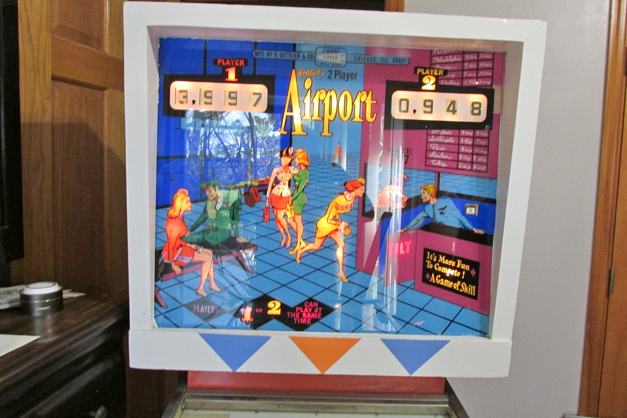 Commercial PinBall 1969 Gottlieb’s “Airport” works - Games - Saint ...
