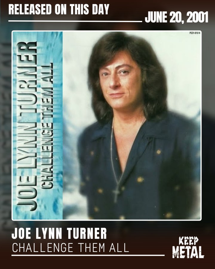 Joe Lynn Turner 🔥 Challenge Them All — 2nd EP Released on June 20