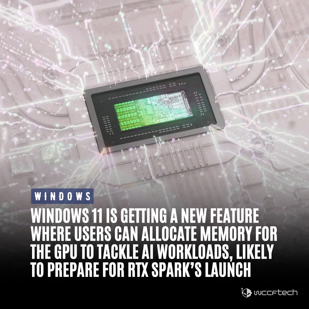 Windows 11 Prepares Unified Memory Control With Nvidia RTX Spark