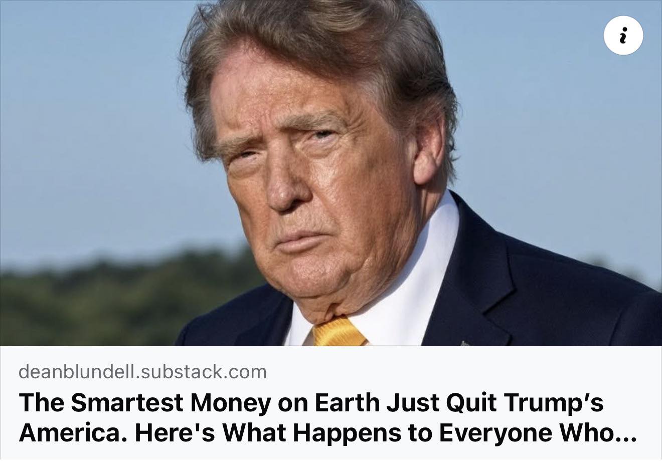 Vicki - The Smartest Money on Earth Just Quit Trump’s America. Here's ...