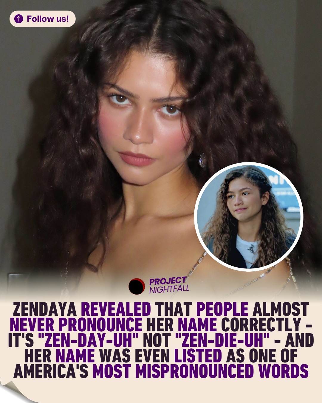 How were you pronouncing her name this whole time? 😁 Zendaya has one of the most recognizable names in Hollywood, but that doesn't mean people pronounce it correctly. It's 