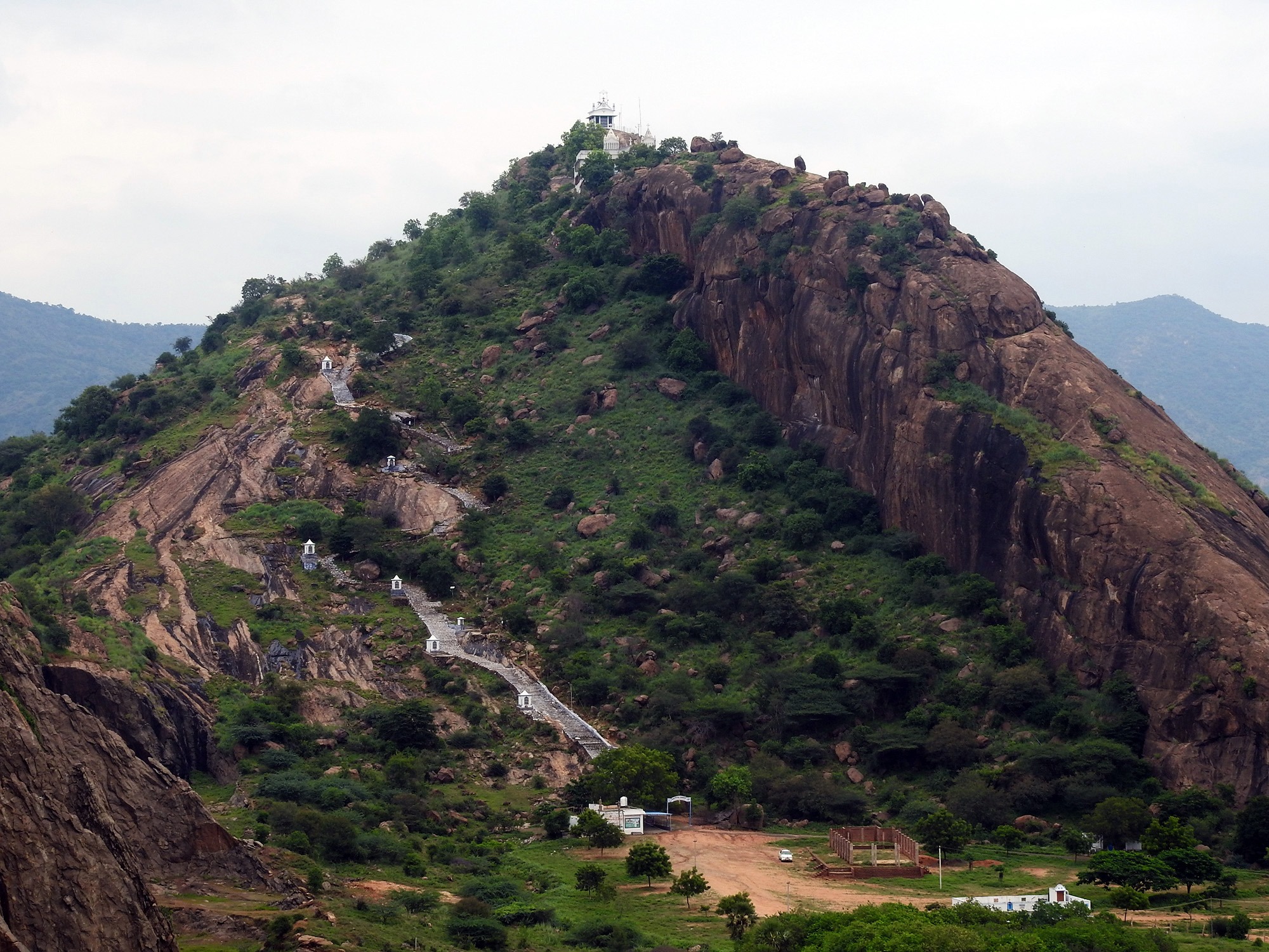 tramptraveller.com - Matha Malai Church View [ Venkateswarapuram ...