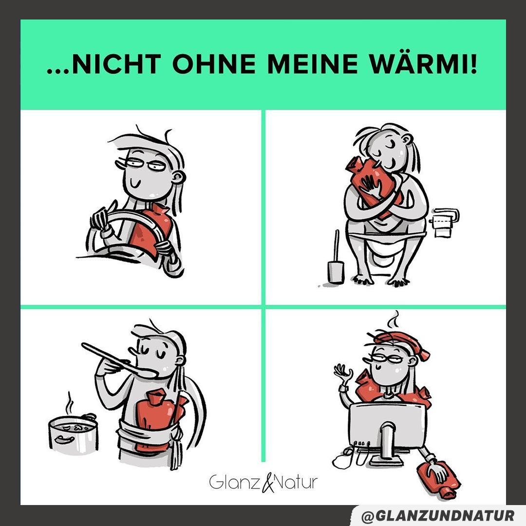 Übrigens solltet ihr für eure Wärmi kein kochendes Wasser verwenden. Das heiße Wasser entwickelt Wasserdampf, der sich ausdehnt und die Wärmflasche zum Platzen bringen könnte
