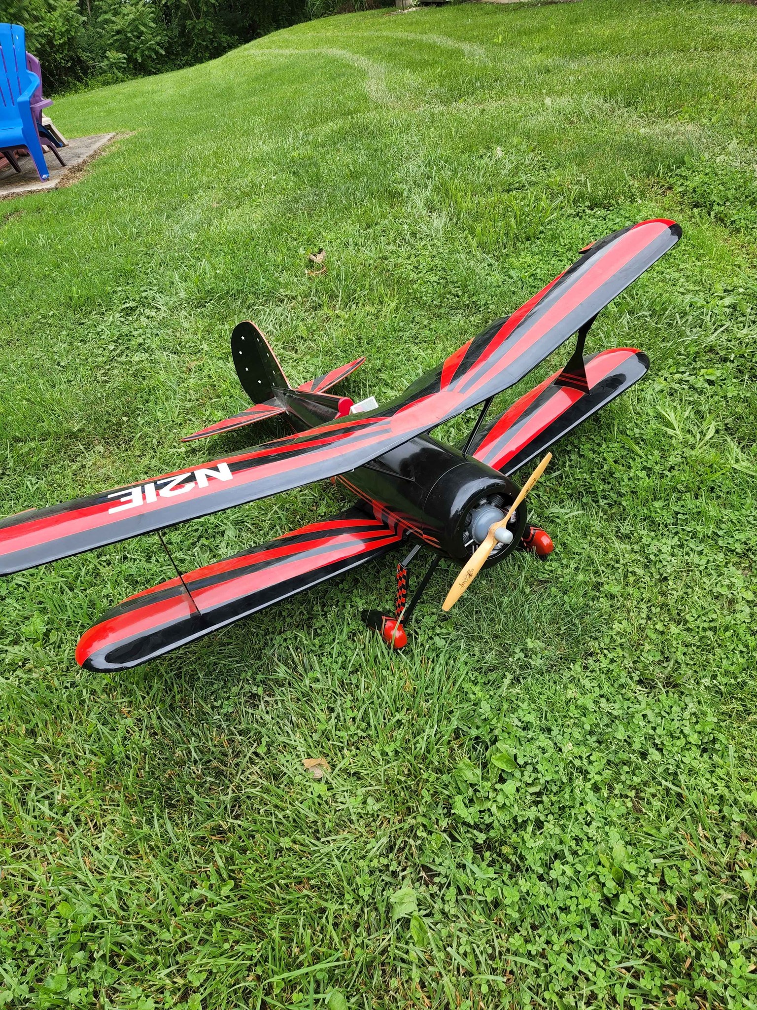 Plans Imprimés Pour Avion Modèle Réduit RC - Spacewalker 78 - Échelle 1/4 - Très Grande Taille - Pour Construction Amateur