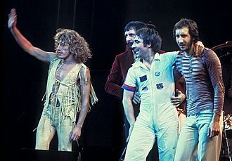 The Who — Rock and Roll Hall of Fame Inductee, 1990 The Who came