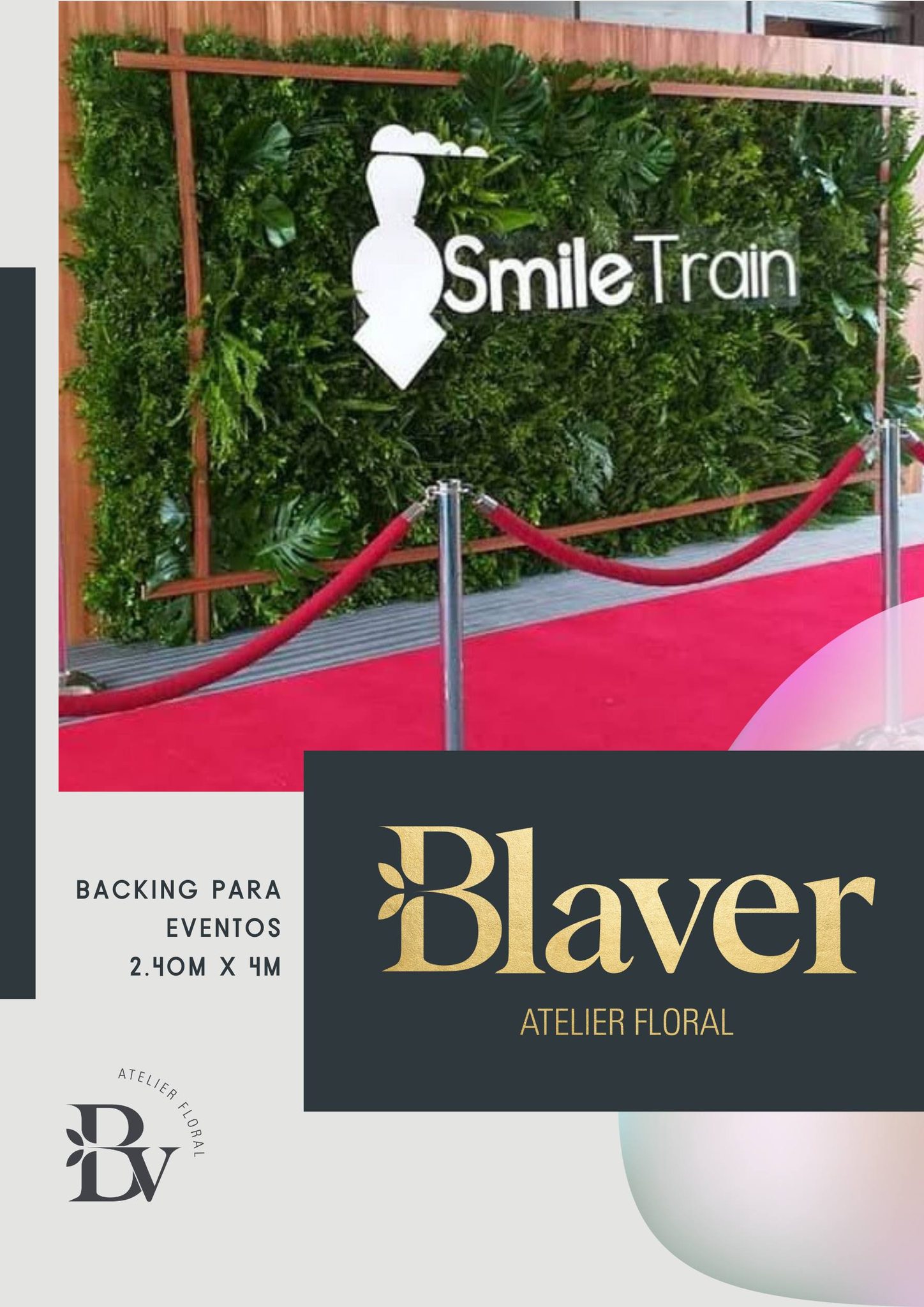 Renta de Mamparas de Follaje... - Blaver Atelier Floral | Facebook