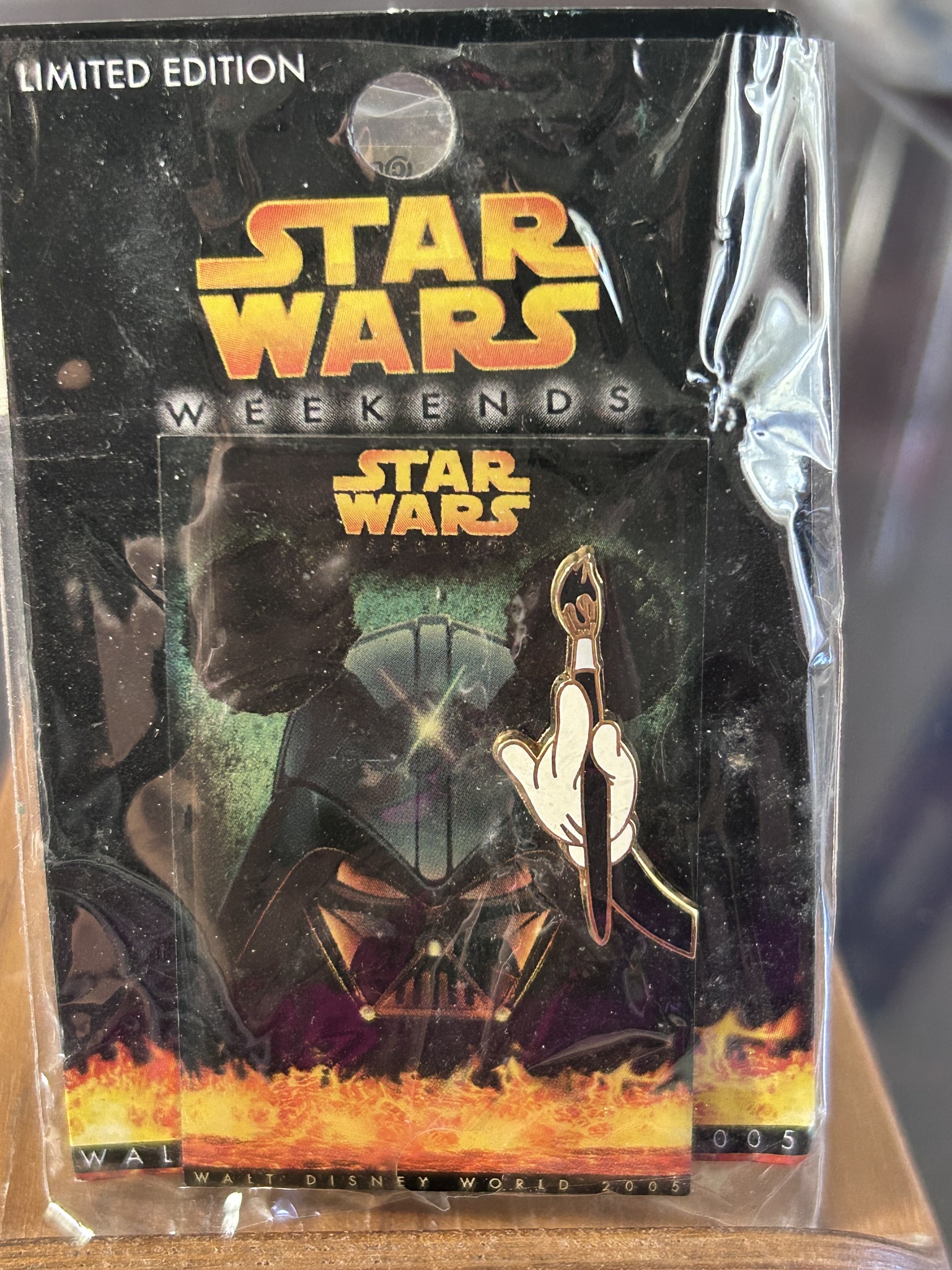 FS-Disney Star Wars Weekends 2005 Limited Edition Logo Pin (Darth