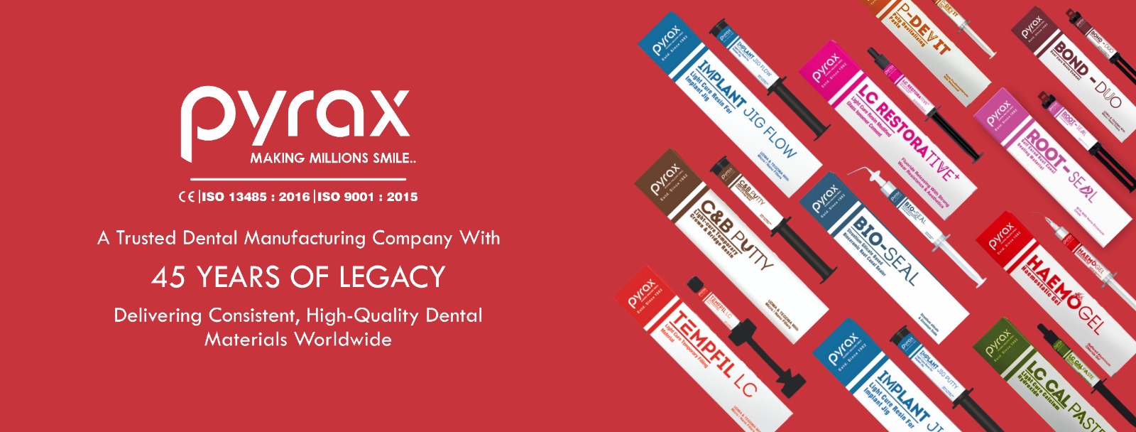 Pyrax Clinical Range