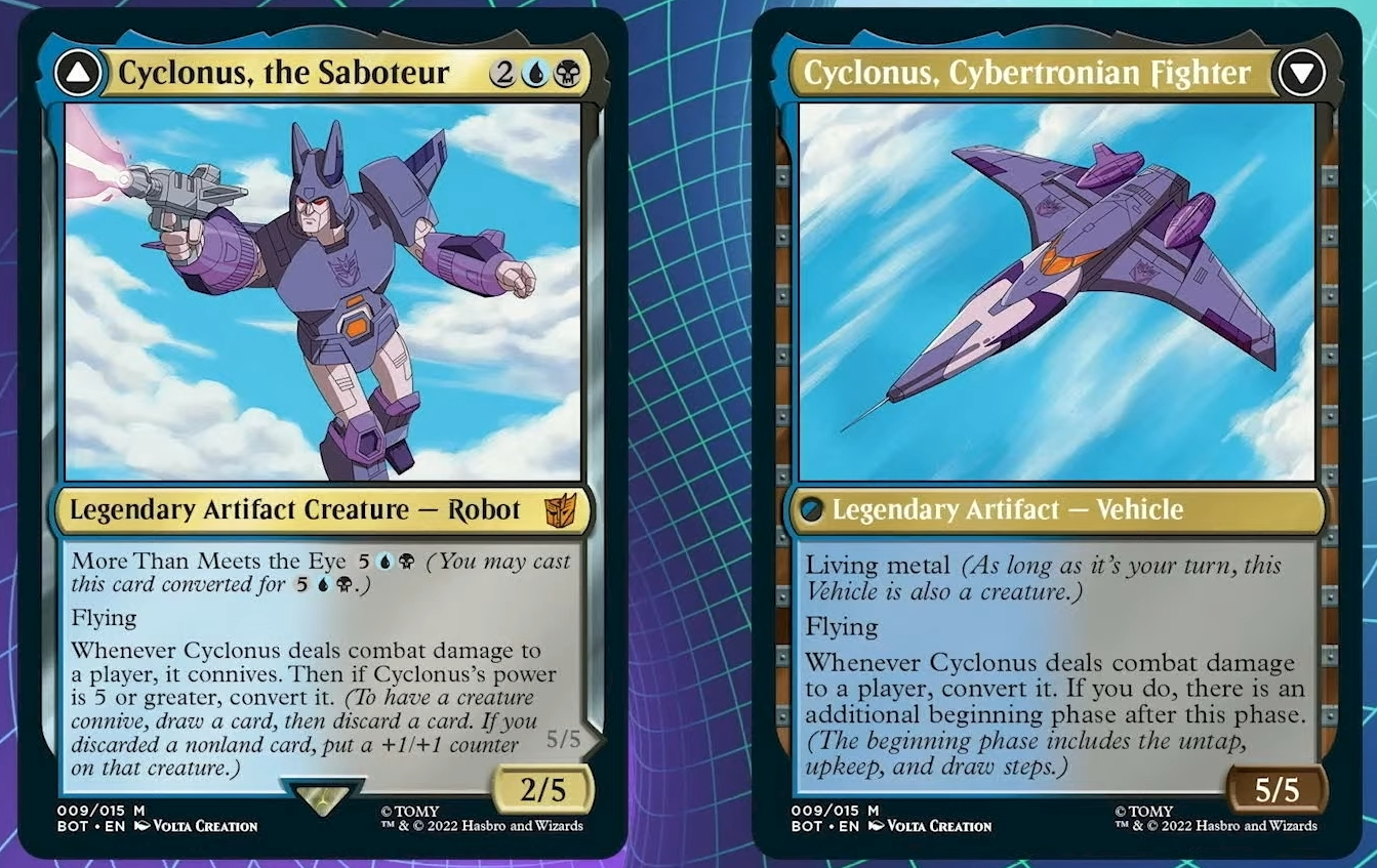 list of transformers mtg cards Magic The Gathering, Secret Lair: Transformers: Optimus Prime vs. Mega  Card Monster Games mtg brothers war transformers card