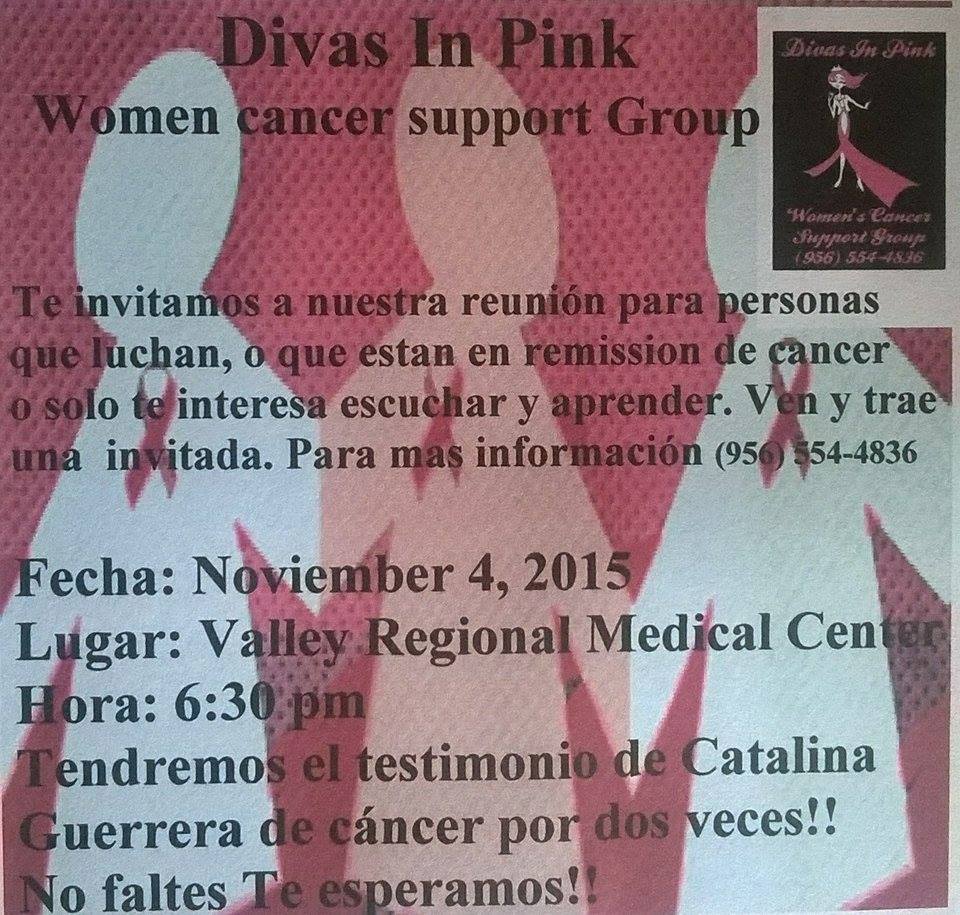 Hoy es el dia,... - Divas in Pink Womens Cancer Support Group