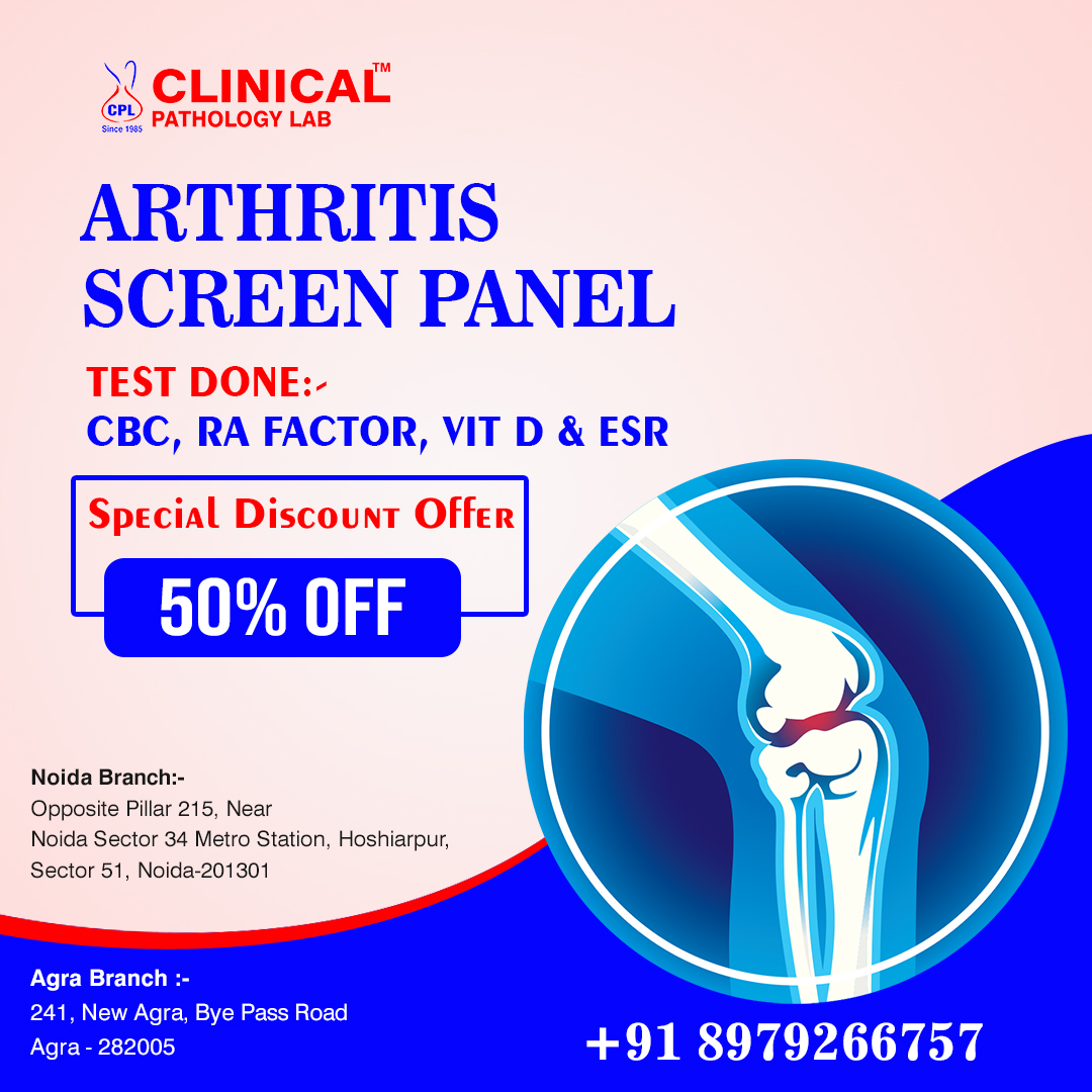 Clinical - 🔥 Limited-Time Offer! Save Upto 50% on Arthritis Screen ...