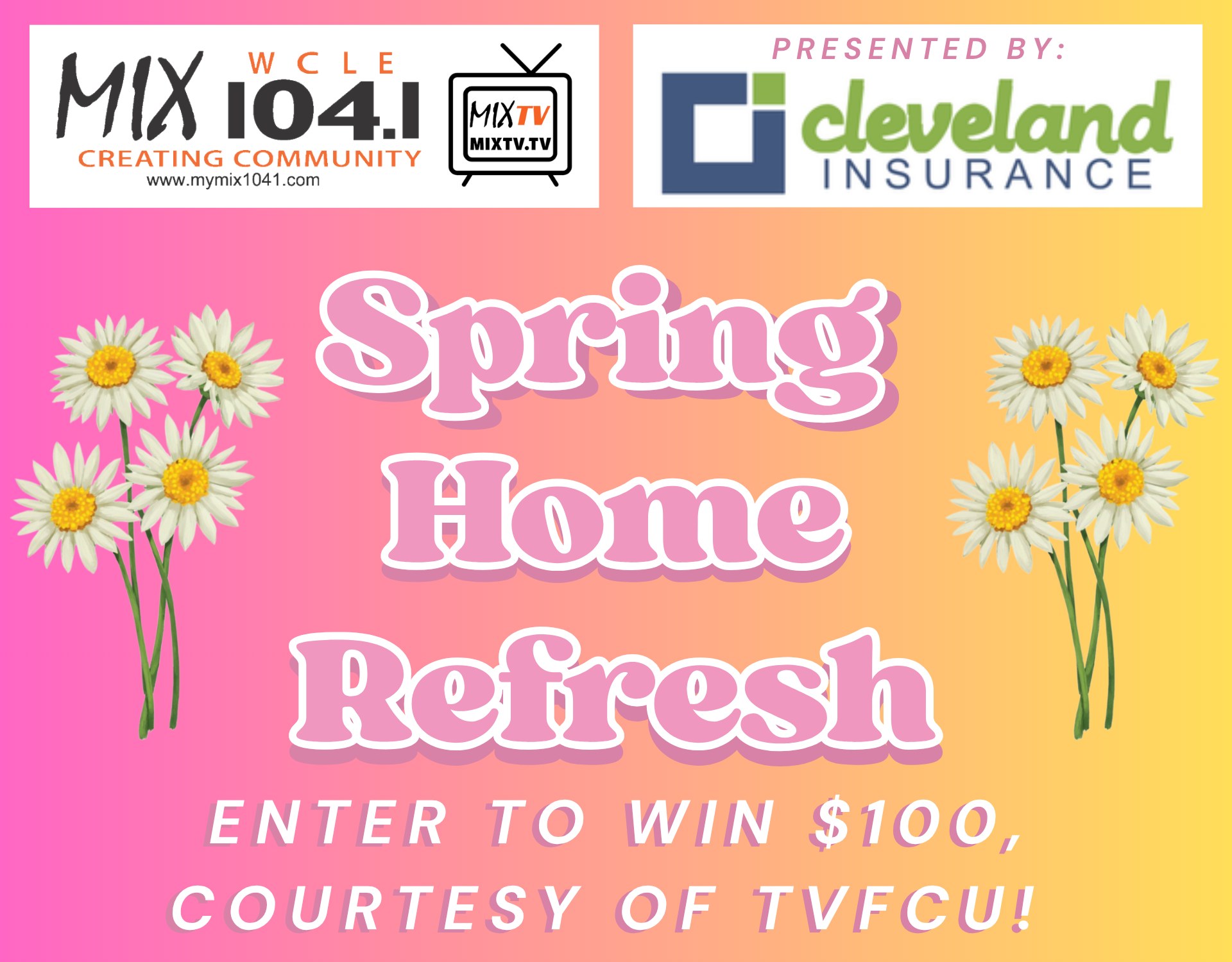 Spring Home Refresh is back for 2026!☀🌸🌺 We will be giving away
