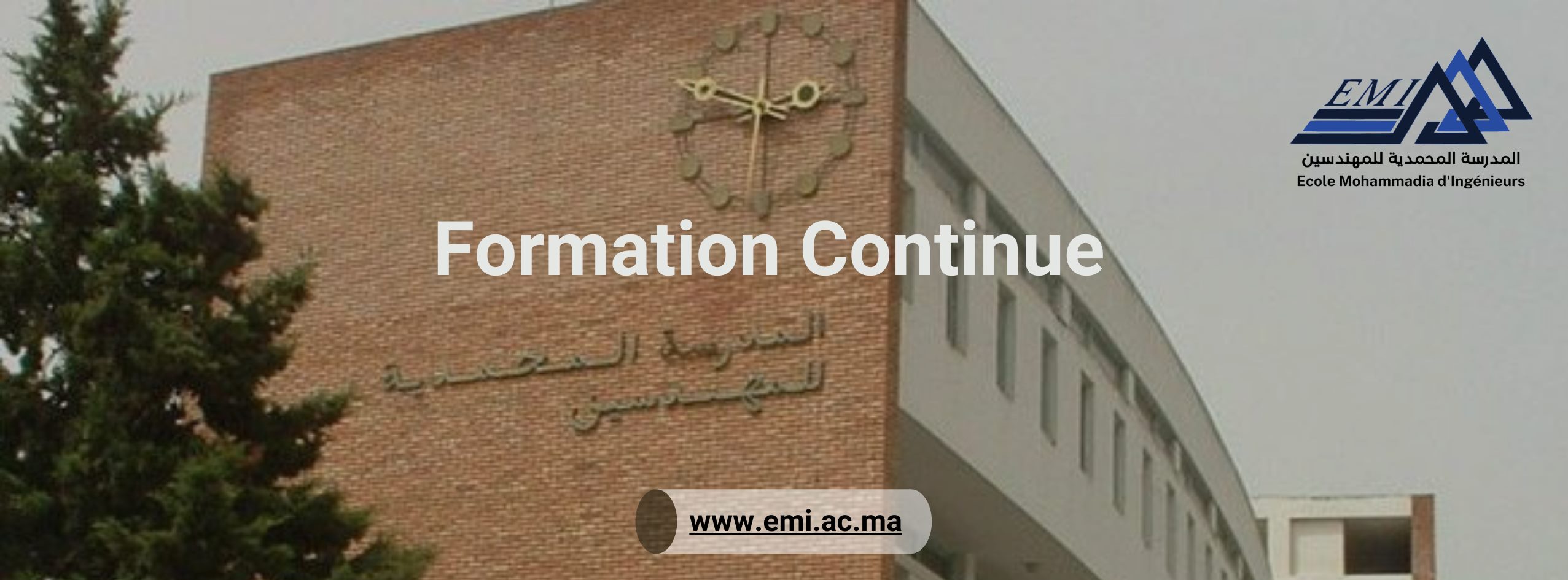 Ecole Mohammadia d'Ingénieurs : Formation Continue | Rabat