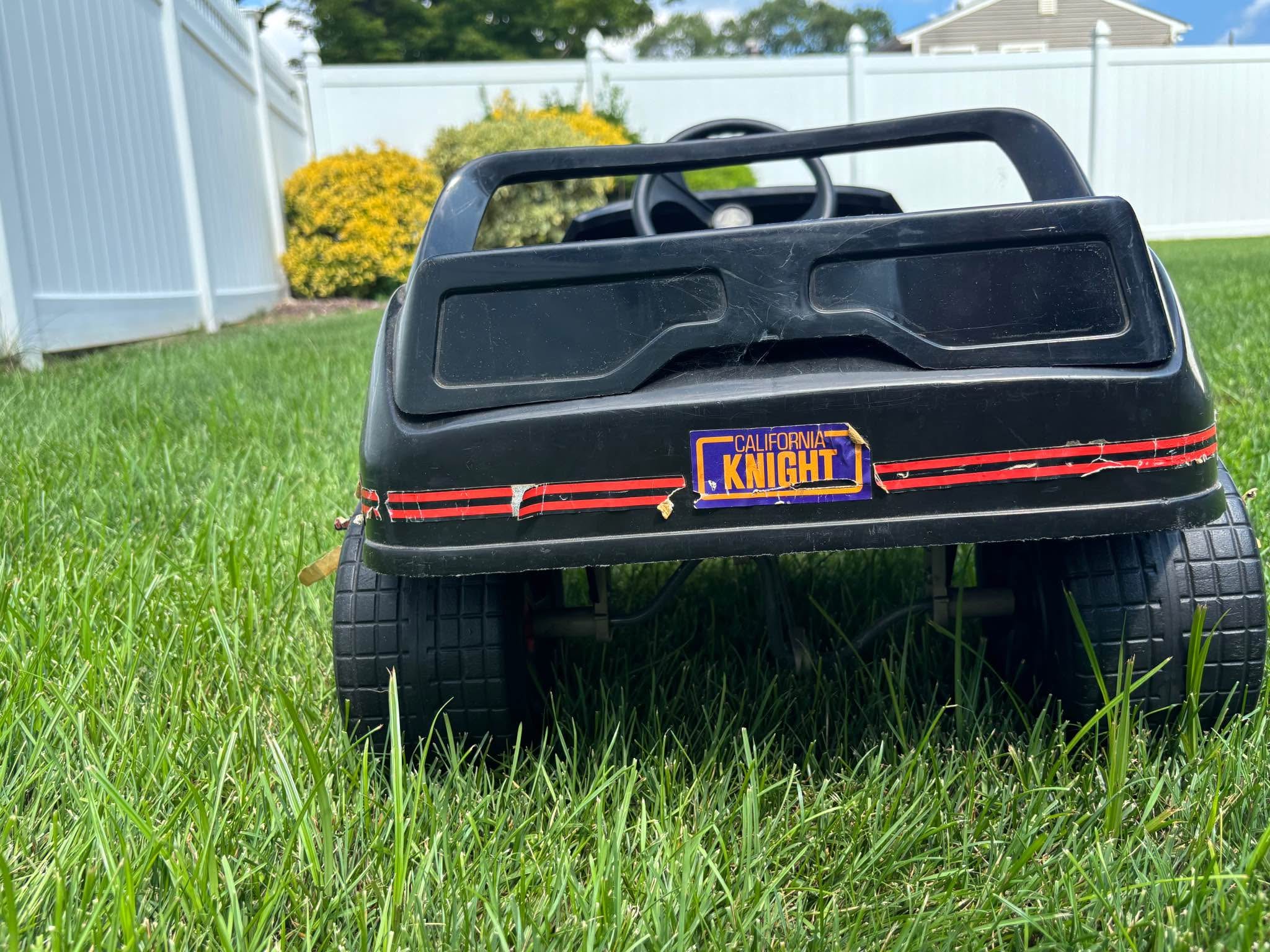 1980s Coleco Knight Rider K.I.T.T. Pedal Car - Powersport Vehicles ...