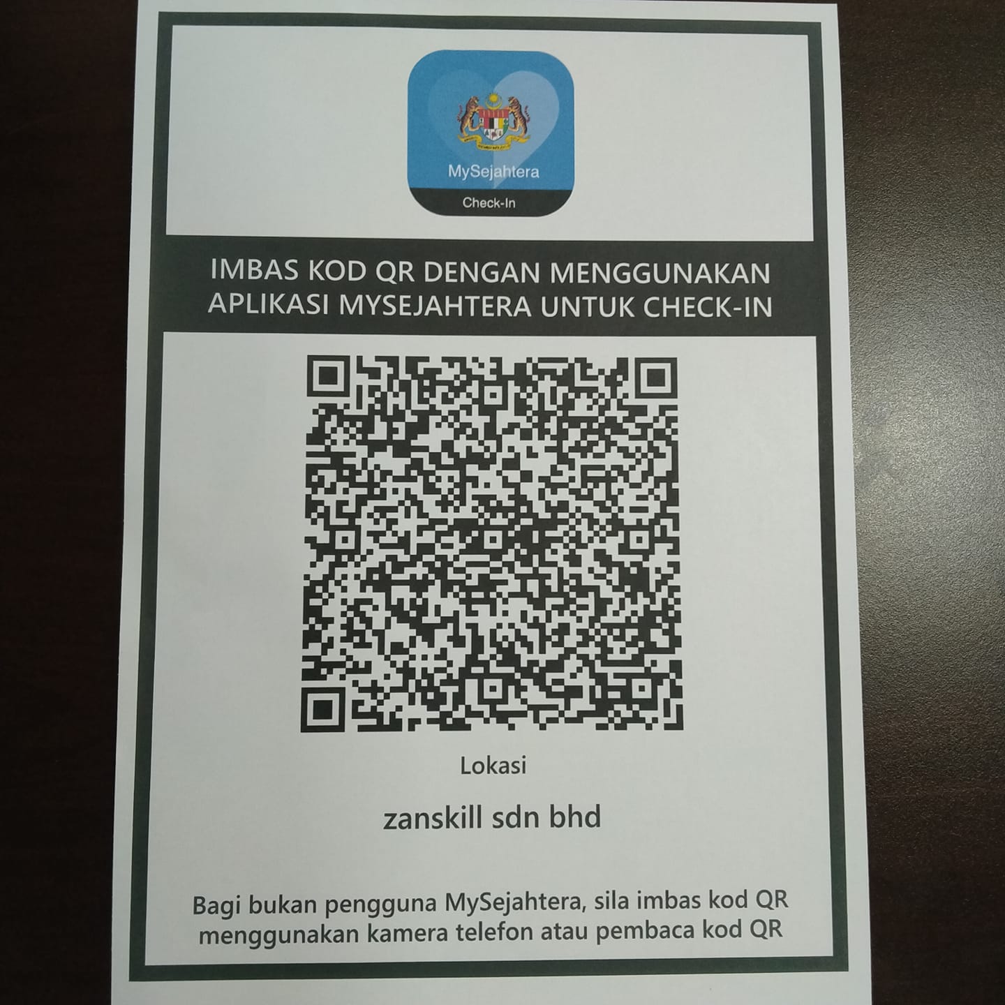 Zanskill Sdn Bhd Sila Imbas Qr Code Anda Ketika Berada Premis Kami Bersama Sama Kita Cegah Covid 19 Bersama Facebook