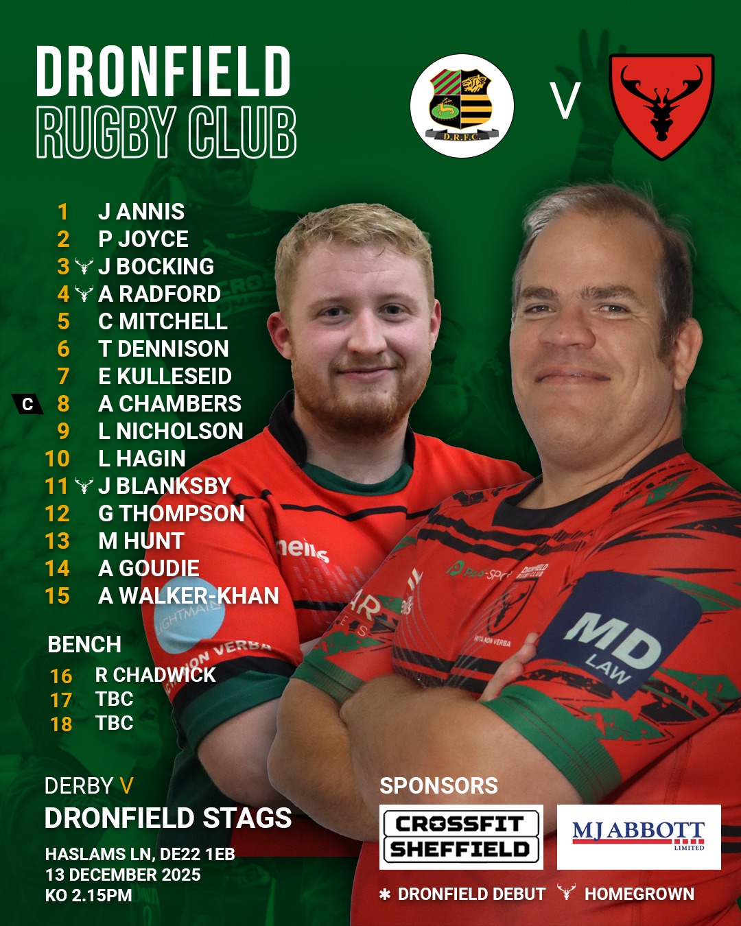 Dronfield Rugby Club | Dronfield