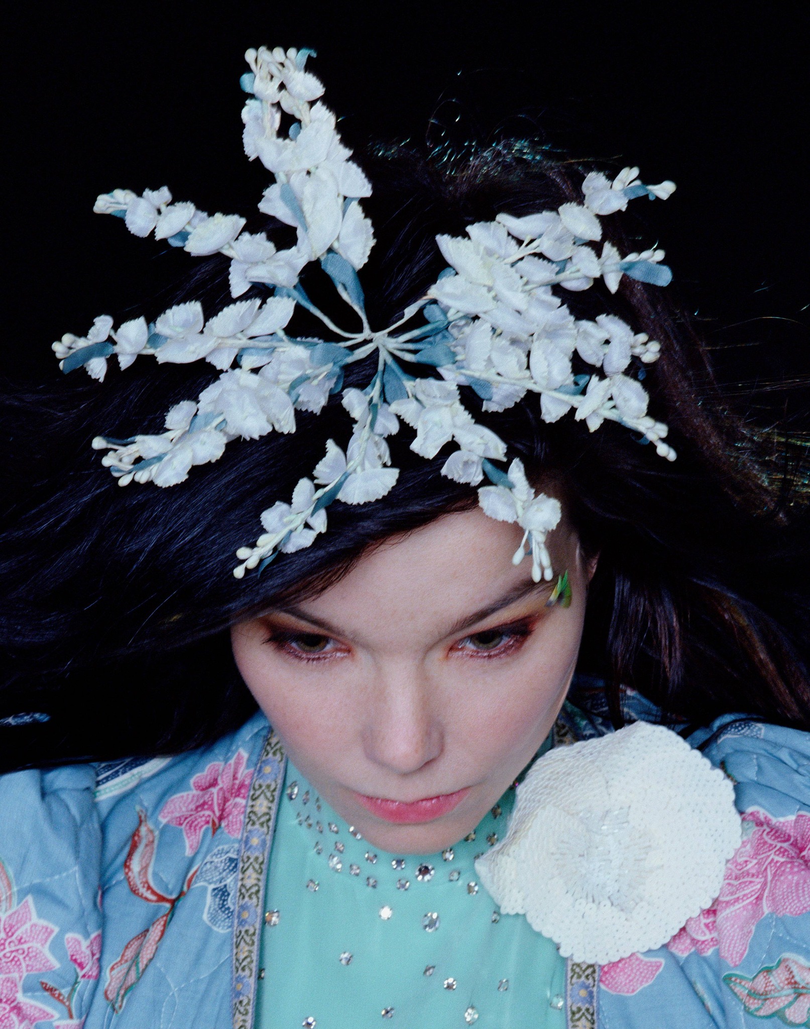 Björk; photos by Warren du Preez & Nick Thornton-Jones, 2002