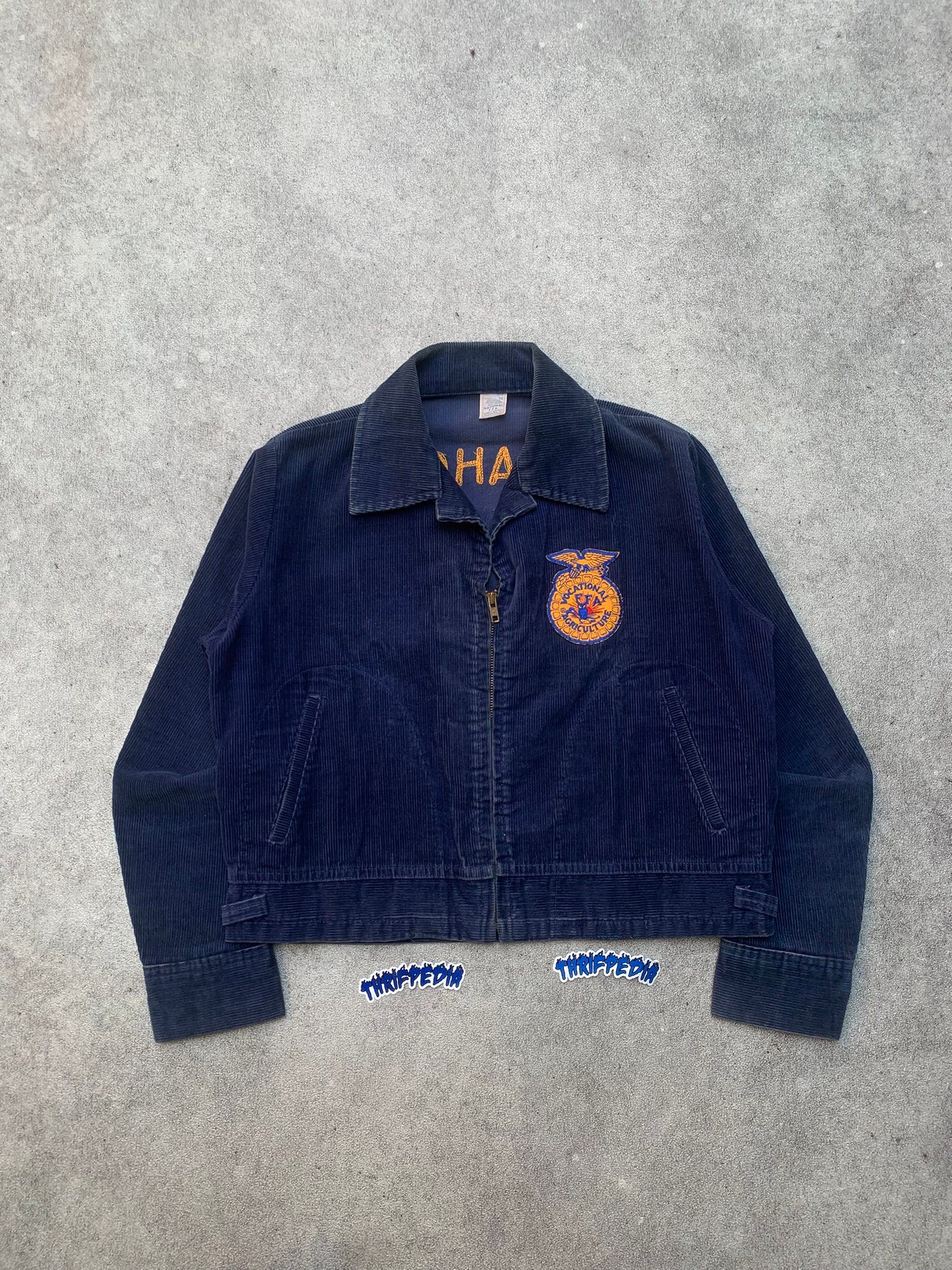 Future Farmers America “FFA” Corduray jacket 80s