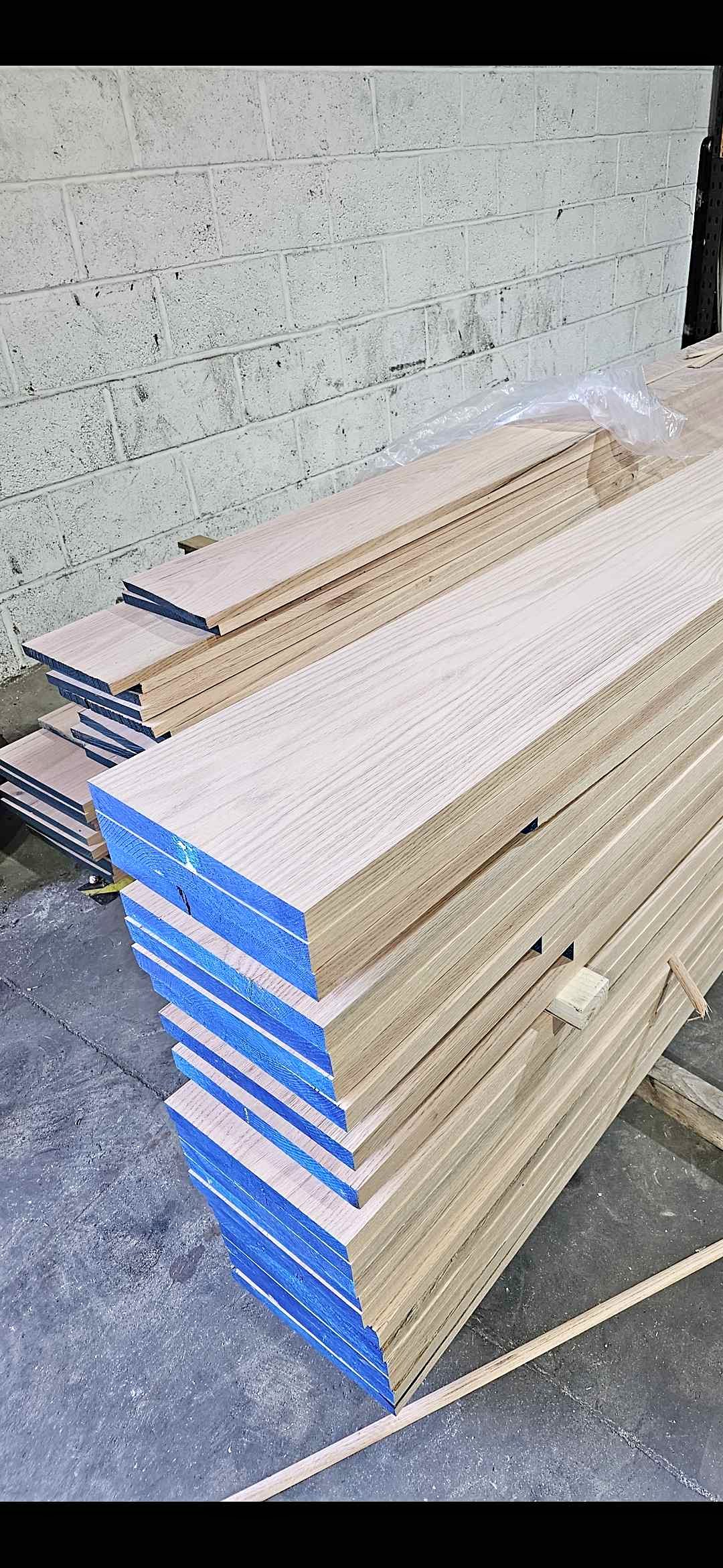 Solid oak planks planed all round oak timber - Fencing - Lincoln ...