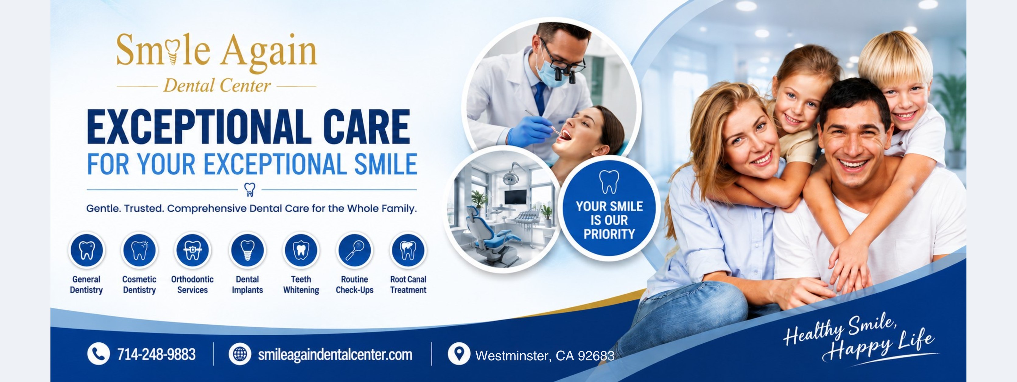 Smile Again Dental Center | Westminster CA