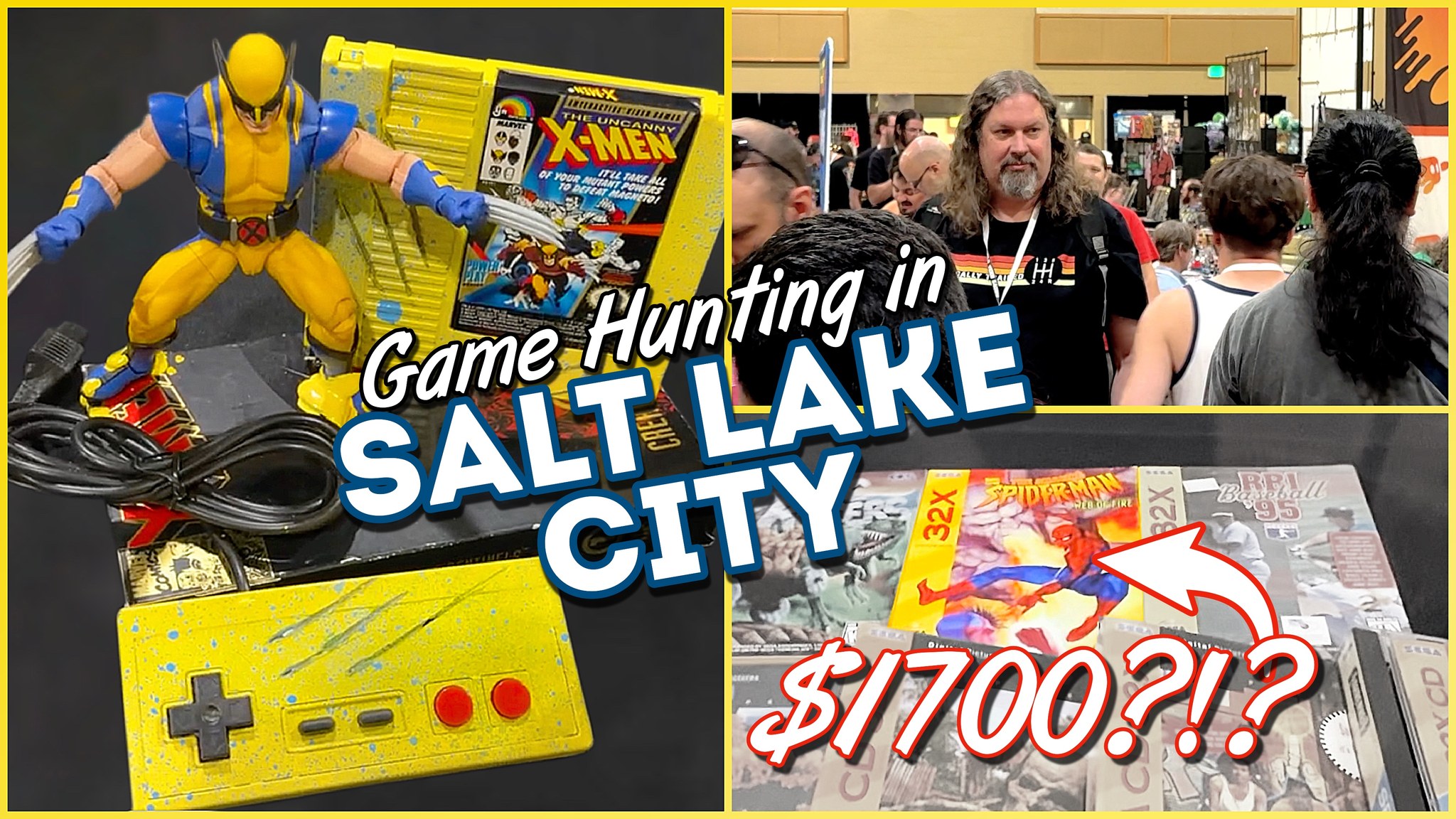 I'm in Salt Lake City for the popular Utah Retro Gaming Expo. But