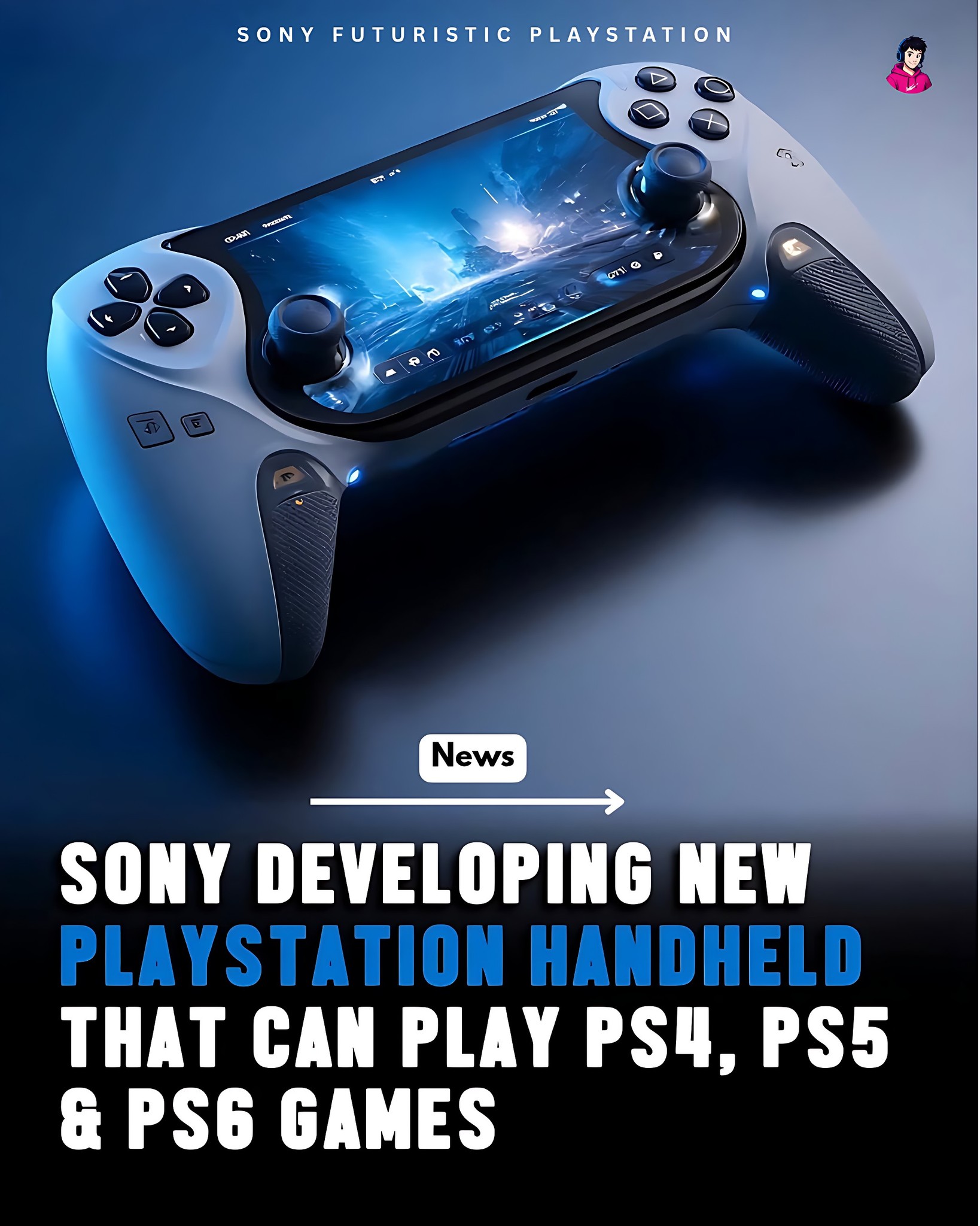 Playstation's next-gen handheld to play PS4, PS5, and PS6 games