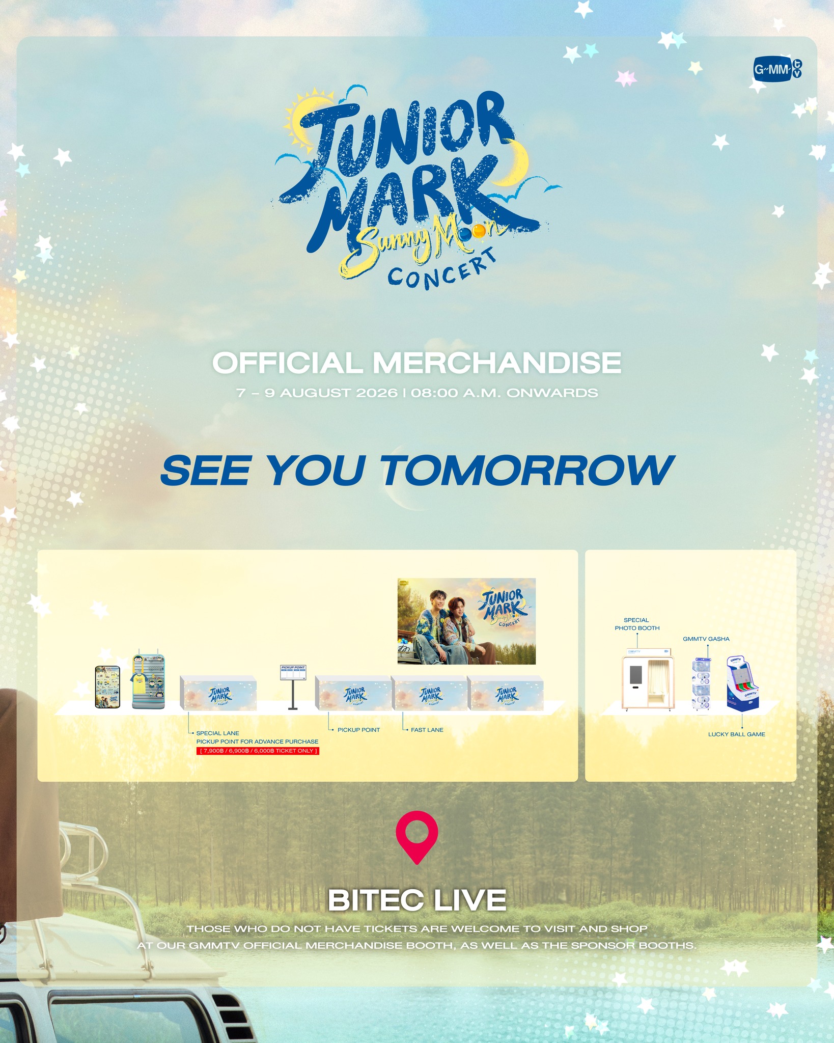 その他 JuniorMark Concert Mark GASHA กำหนดการ / AGENDA 'JUNIOR MARK SunnyMoon CONCERT