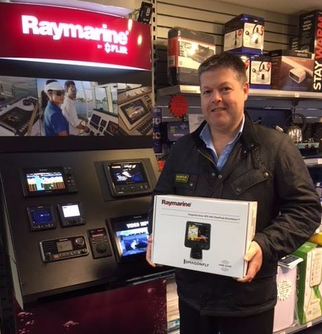 DH Marine - Andrew Inkster receiving his prize from the... | Facebook
