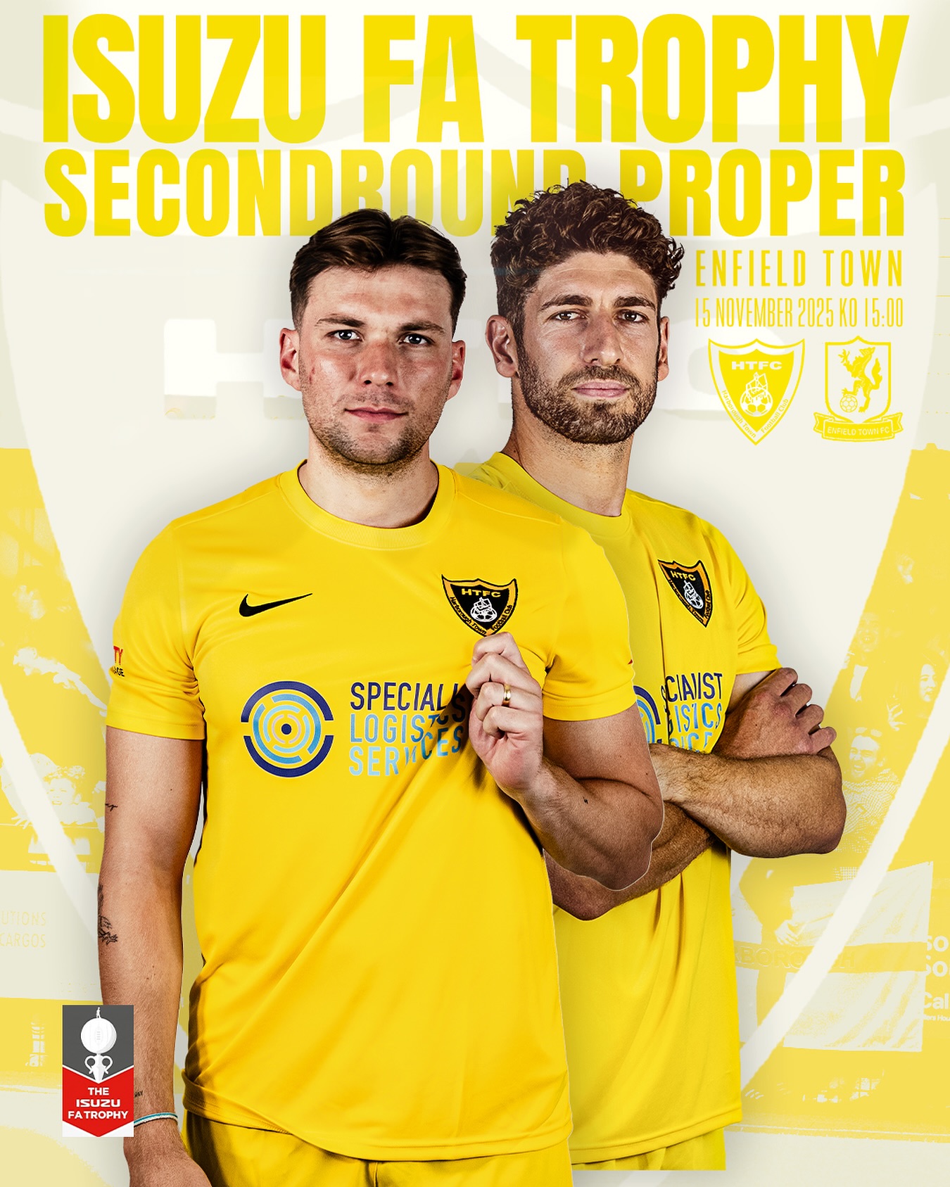 Harborough - MATCHDAY – FA TROPHY 🐝🏆 “The road to Wembley continues ...