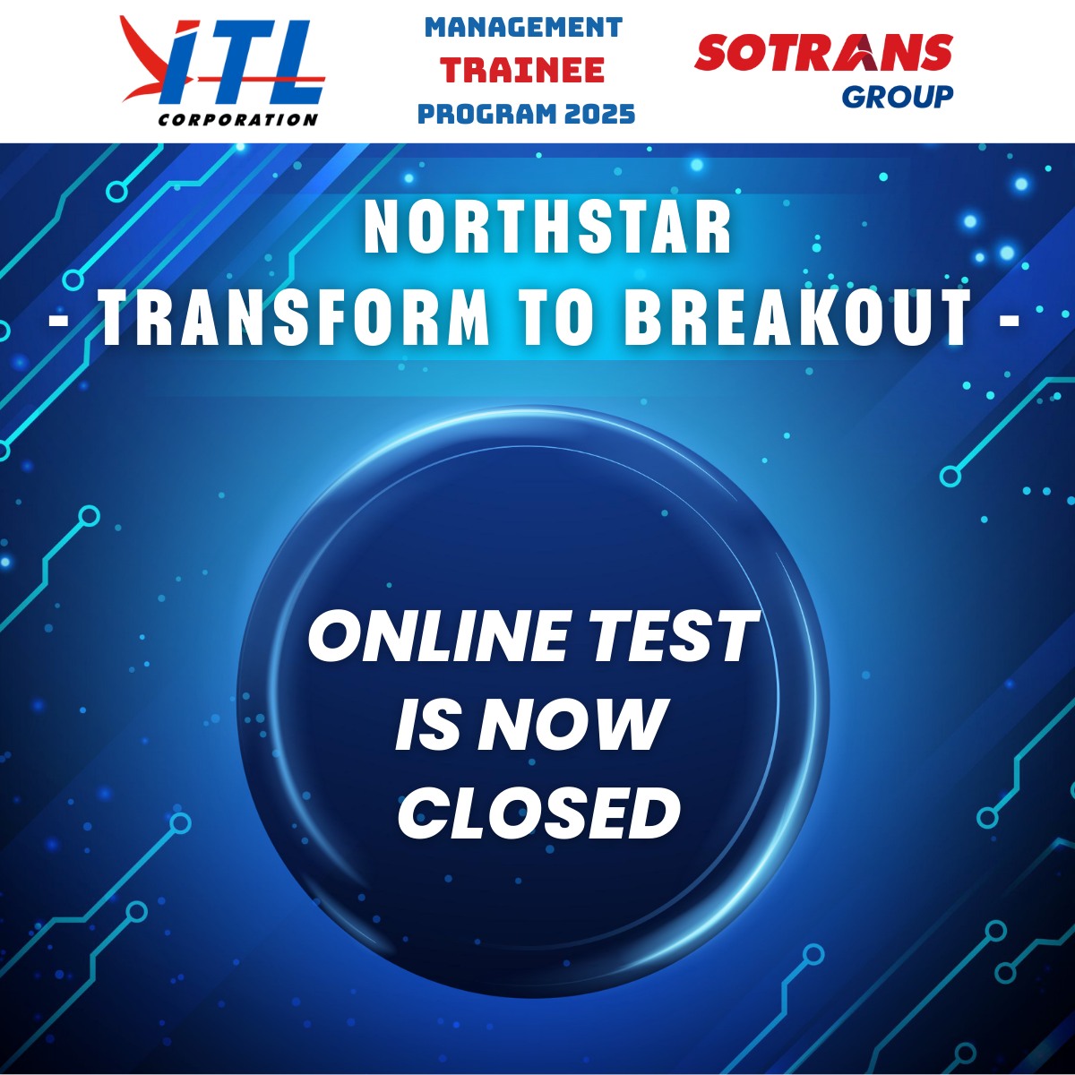 ITL - 🌟 ĐÓNG CỔNG VÒNG ONLINE TEST! - Management Trainee Program 2025🌟 ...