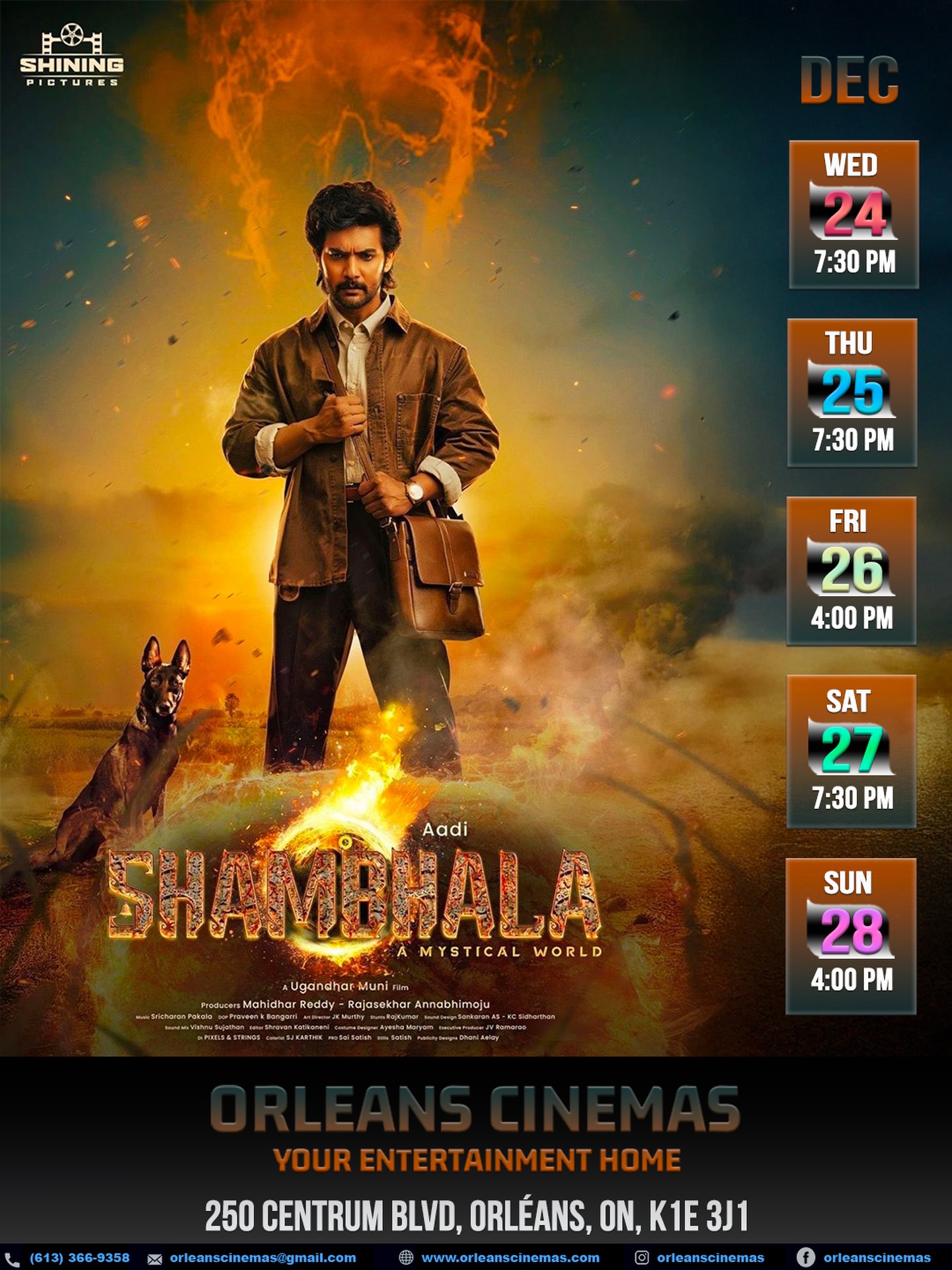 Orléans - 🎬 NOW PLAYING — SHAMBHALA (2025) 🔥 Where science collides ...