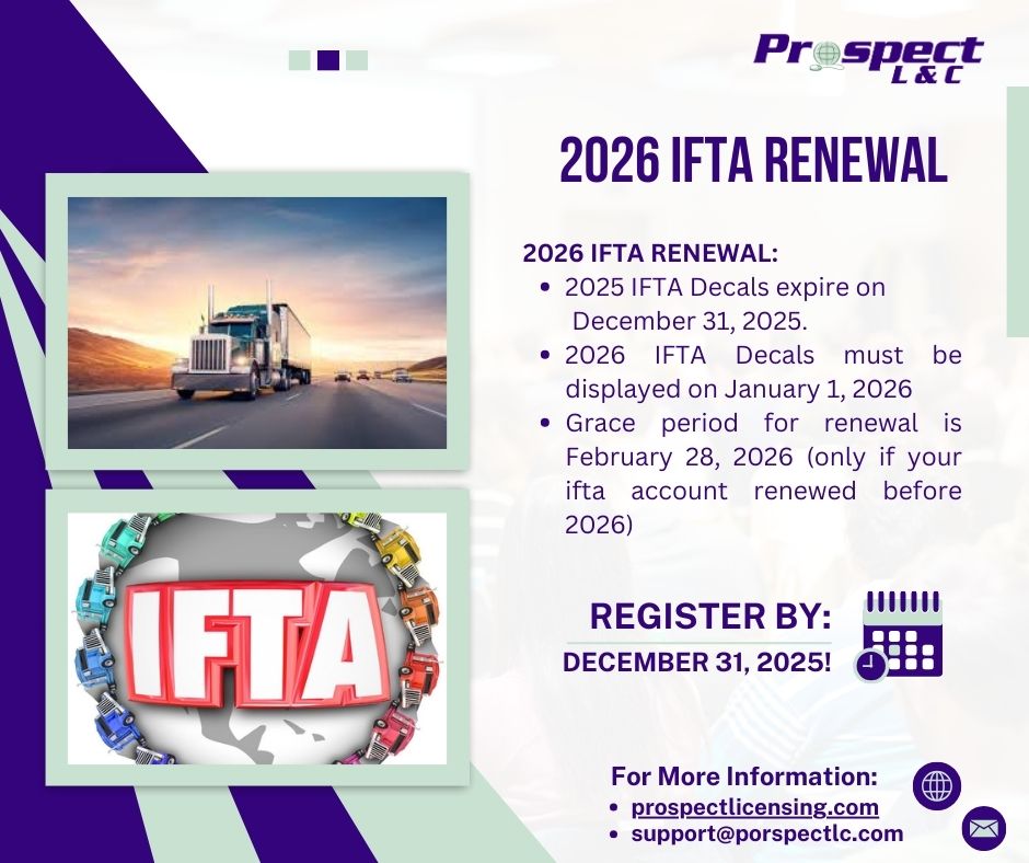 Prospect - 🚛 2026 IFTA Annual Renewal Instructions – What You Need to ...
