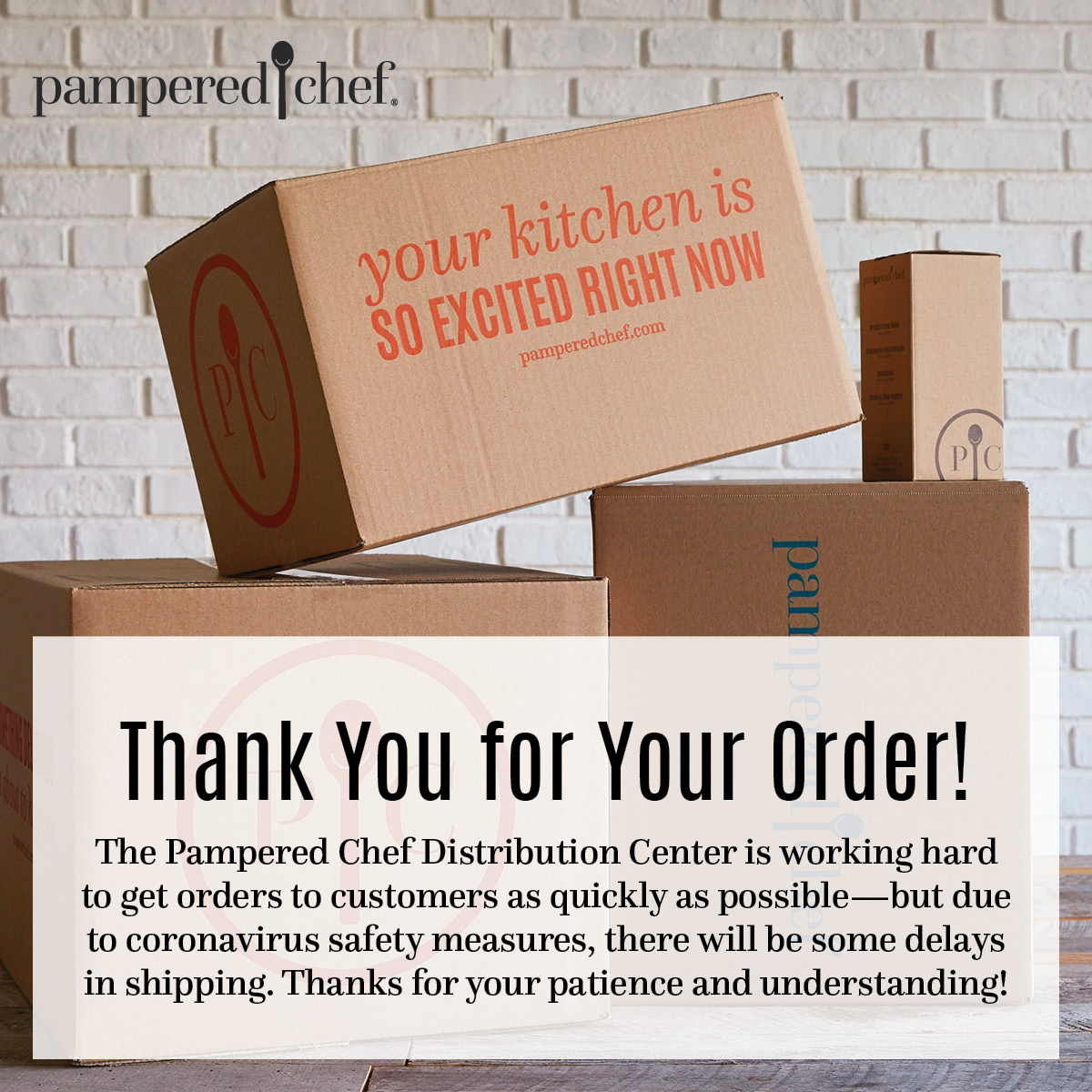 Jennie S Pampered Chef Page Thank You For Your Patience Waiting For Your Orders To Arrive The Demand For Pampered Chef Has Exploded Over The Last Few Months With Everyone Cooking At