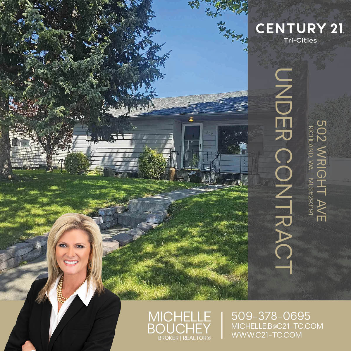 Century 21 Tri-Cities agent Michelle Bouchey helps buyer under