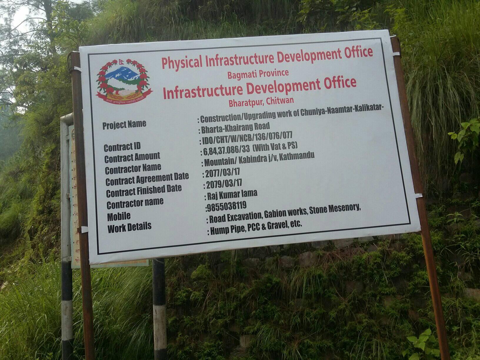 Infrastructure Development Office - IDO, Chitwan