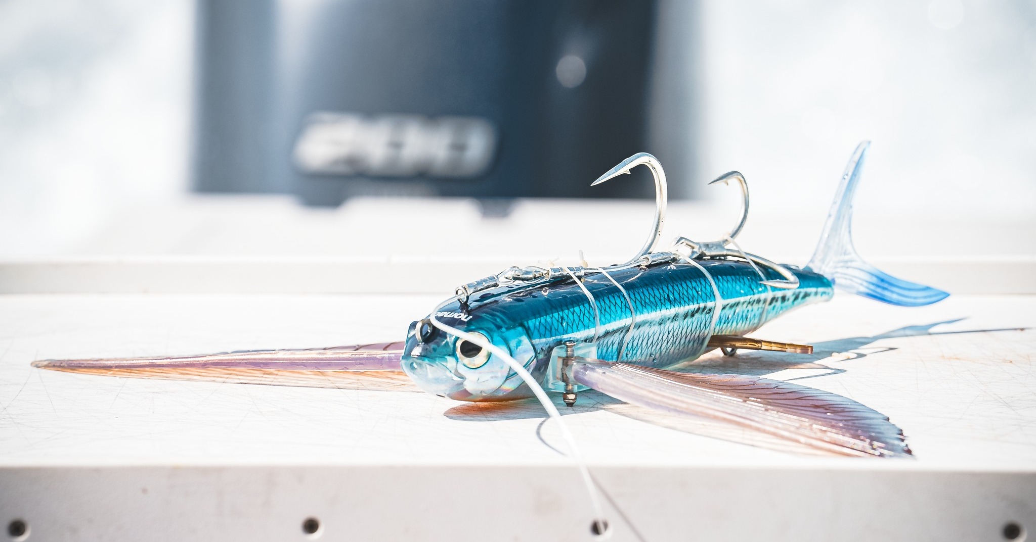 can you troll flying fish lures with out a kite Frenzy Rigged last longer and to catch big fish. How to Fish with Kites