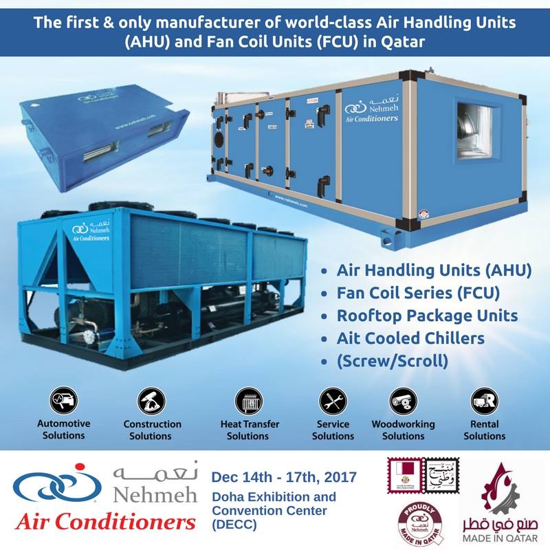 Nehmeh - Qatar’s first and only locally manufactured Air Handling Units ...