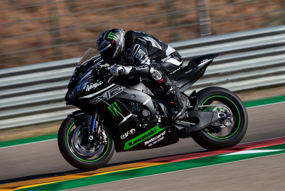 Alex Lowes and his Ninja ZX-10R. Good tandem!