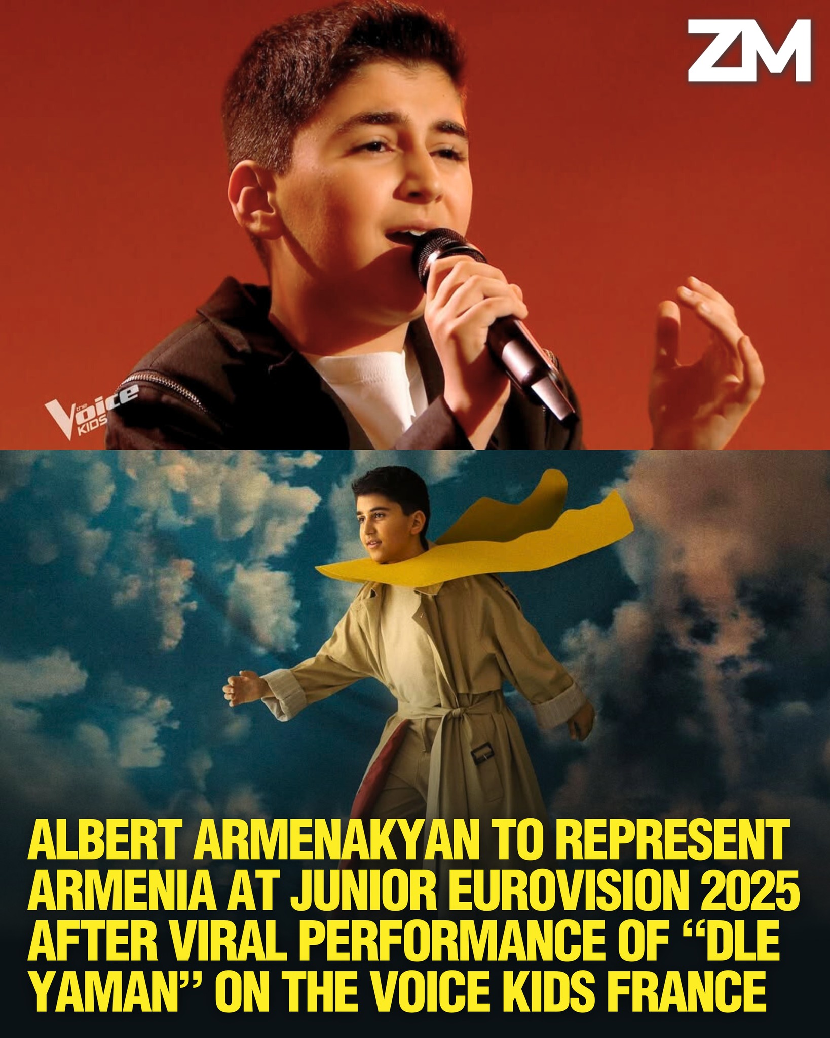 Zartonk Media - 🇦🇲 Albert Armenakyan To Represent Armenia... | Facebook