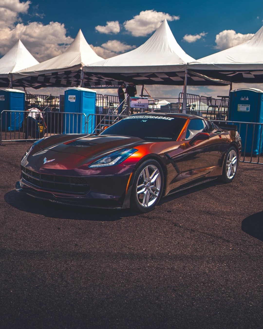 Deep red feels right at home on a Corvette 🍷 💥 Madeira Red (RD17