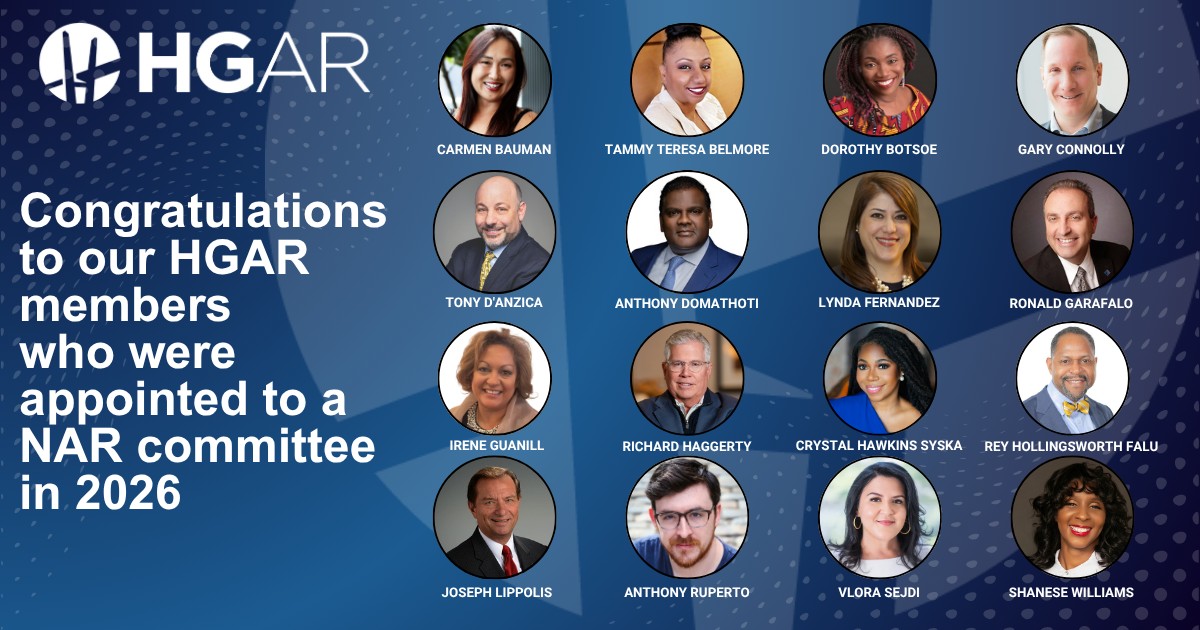 Hudson - Congratulations to our members and staff selected for 2026 NAR ...