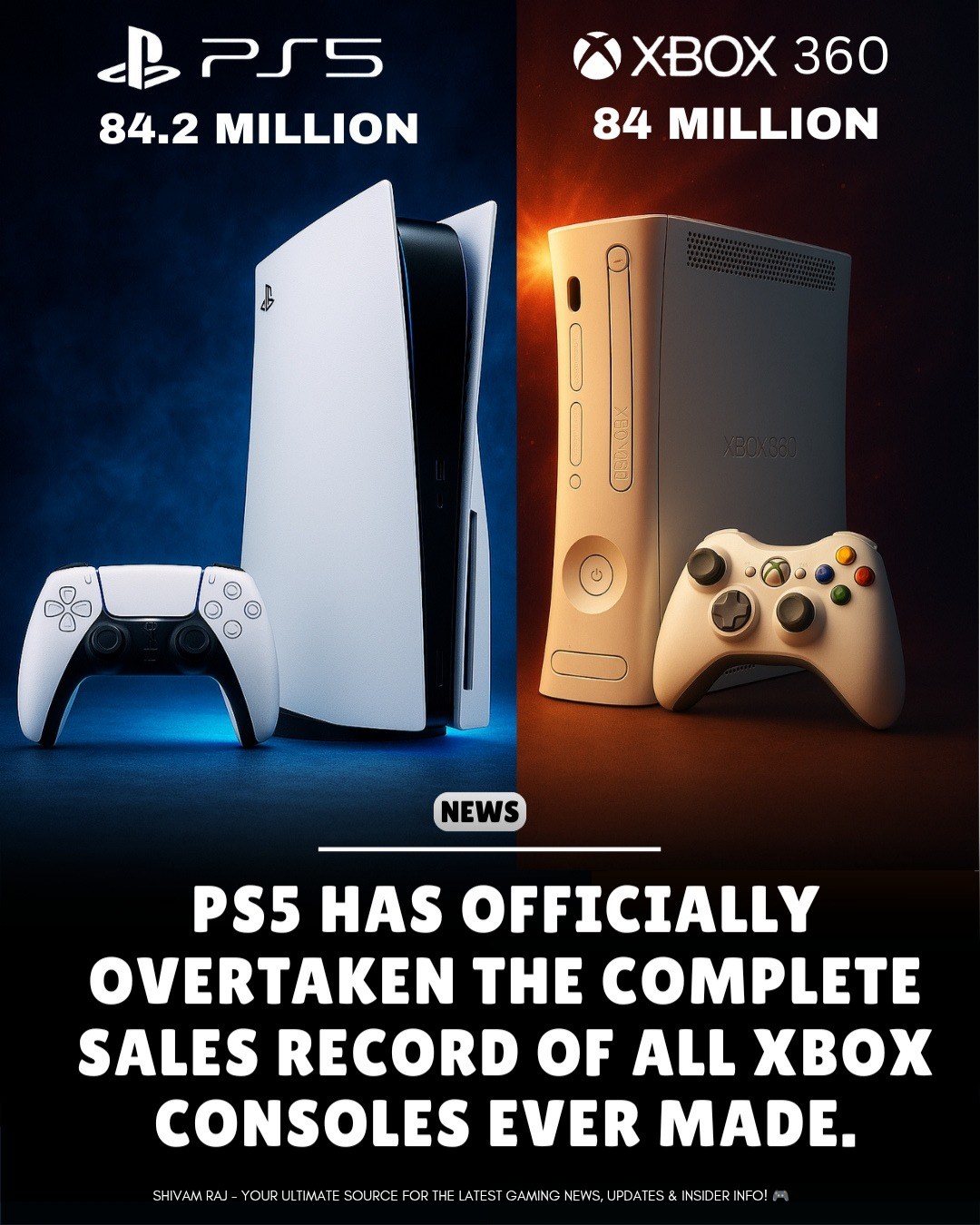 PS5 has beaten PS3 lifetime sales! 👀🔥