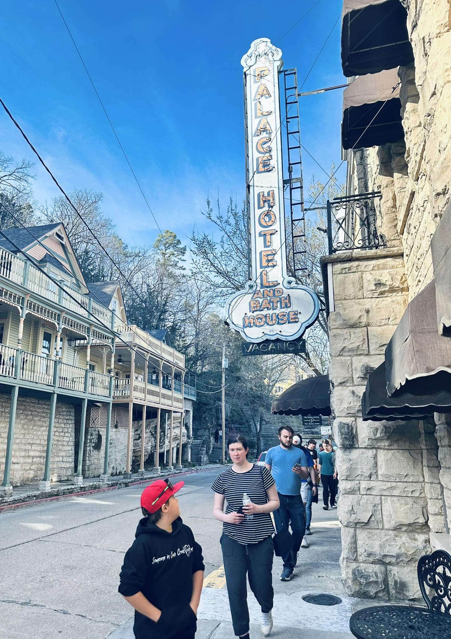 The infamous sign on the... - Eureka Springs Walking Tours | Facebook