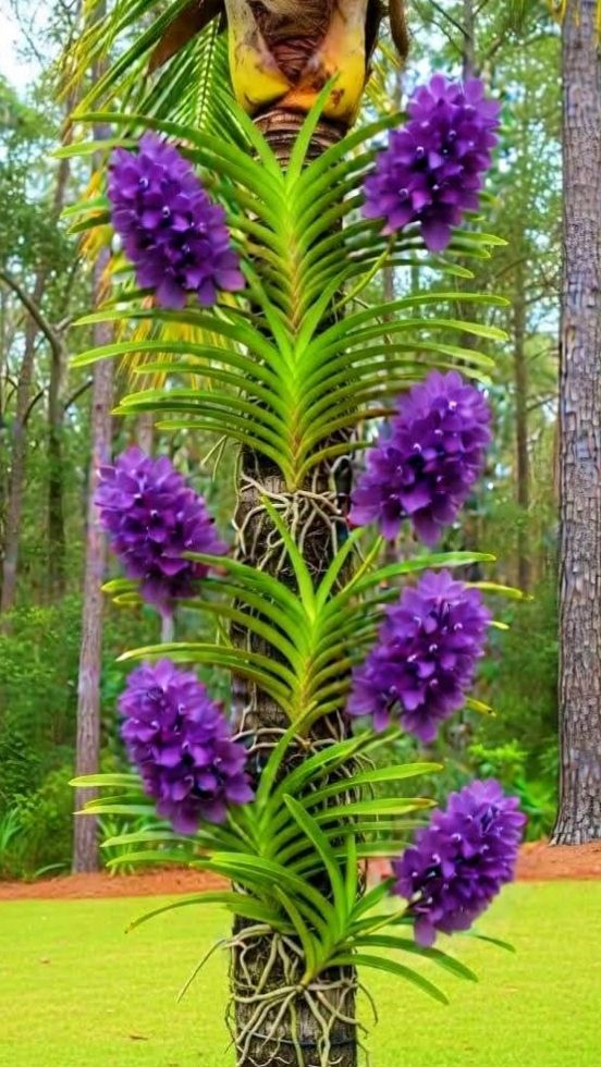 Vanda Twinkle orchid hybrid by Masao Yamada