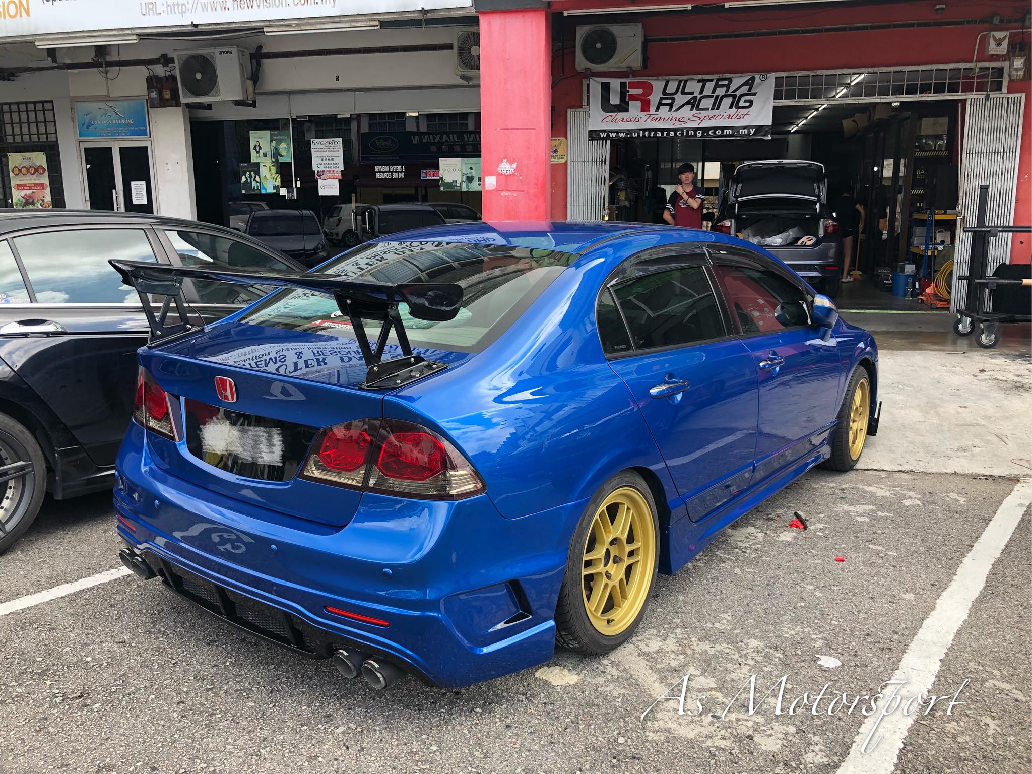 As Motorsport - Honda Civic FD Type R design Bodykit