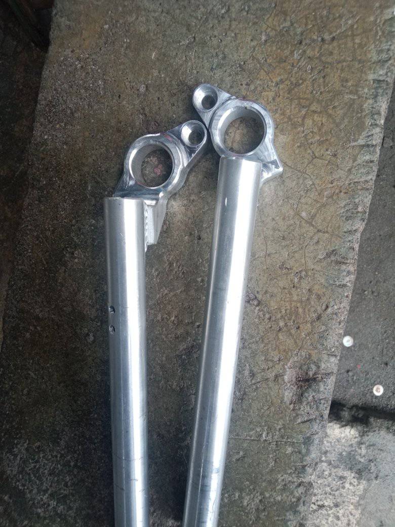Motorcycle handle bar and brake options