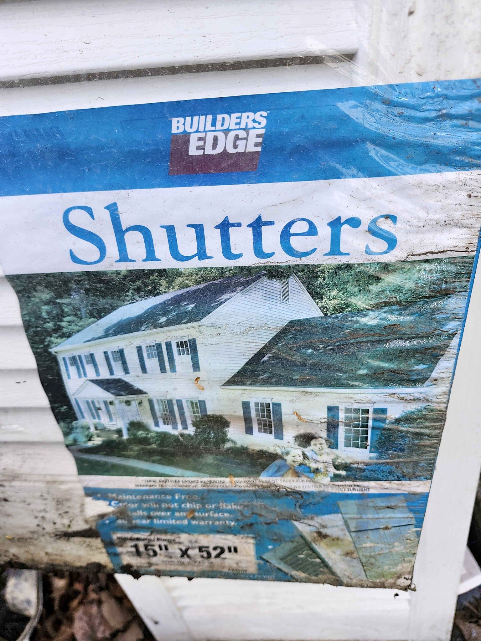 FOUR SETS OF BRAND NEW SHUTTERS. ALL FOUR SETS FOR $35. NOT $35 A PIECE ...